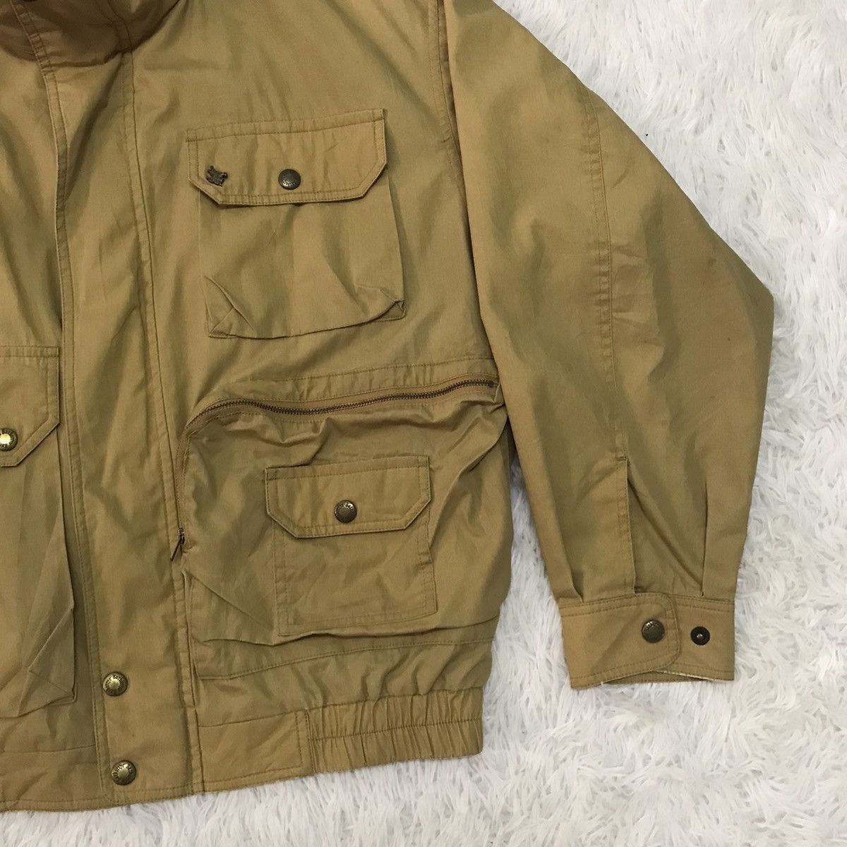 Burberry Vintage Burberrys Jacket Multi Cargo Pockets Made in Japan Size US M / EU 48-50 / 2 - 6 Thumbnail