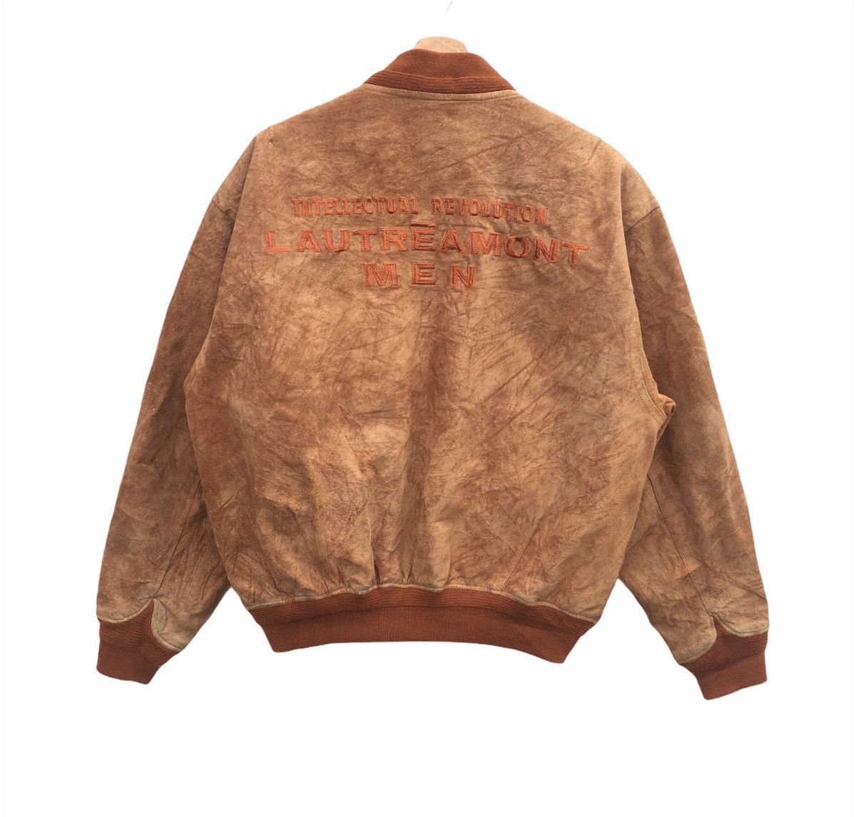 Vintage Lautreamont Men Suede Bomber Jacket Made in Japan