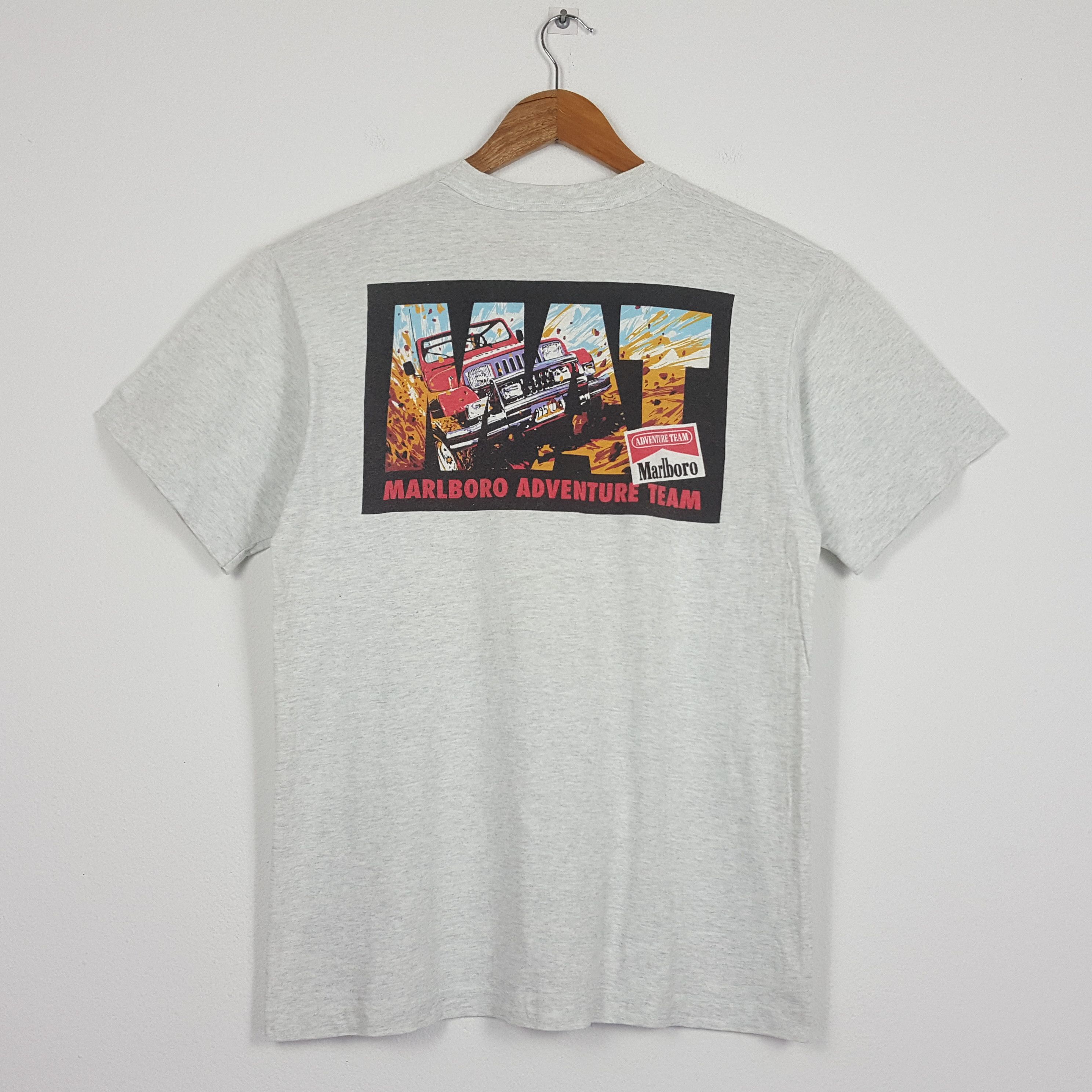 Marlboro × Vintage Vintage Marlboro X Extreme Sportswear Adventure Team Tees Size US M / EU 48-50 / 2 - 1 Thumbnail
