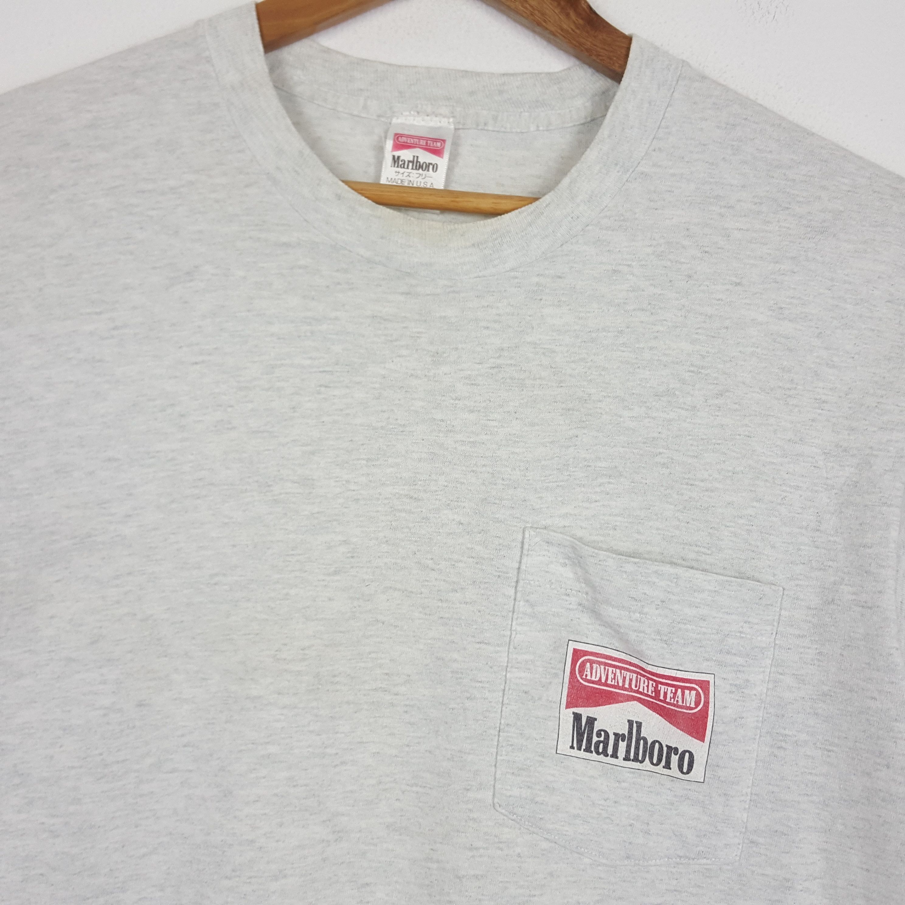 Marlboro × Vintage Vintage Marlboro X Extreme Sportswear Adventure Team Tees Size US M / EU 48-50 / 2 - 2 Thumbnail
