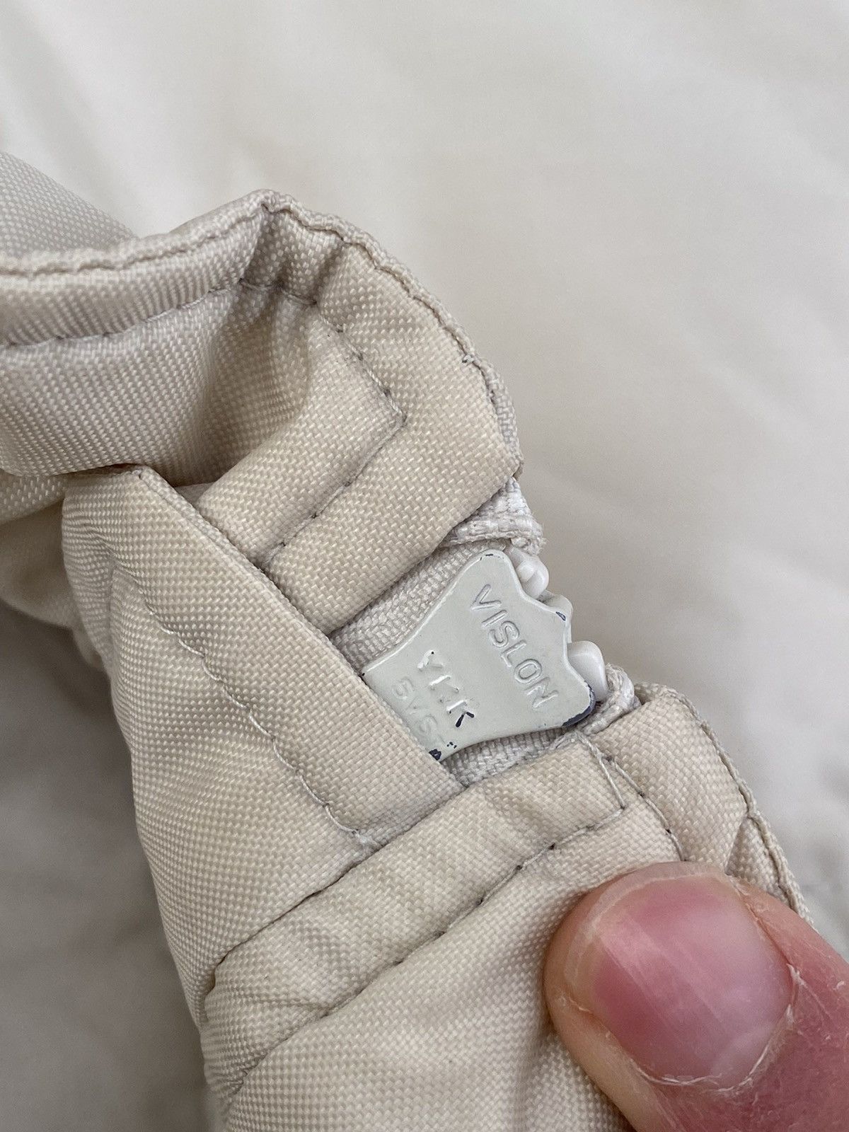 Nike Vintage 90s Nike Big Logo Spell Out Light Long Jacket Size US L / EU 52-54 / 3 - 11 Thumbnail