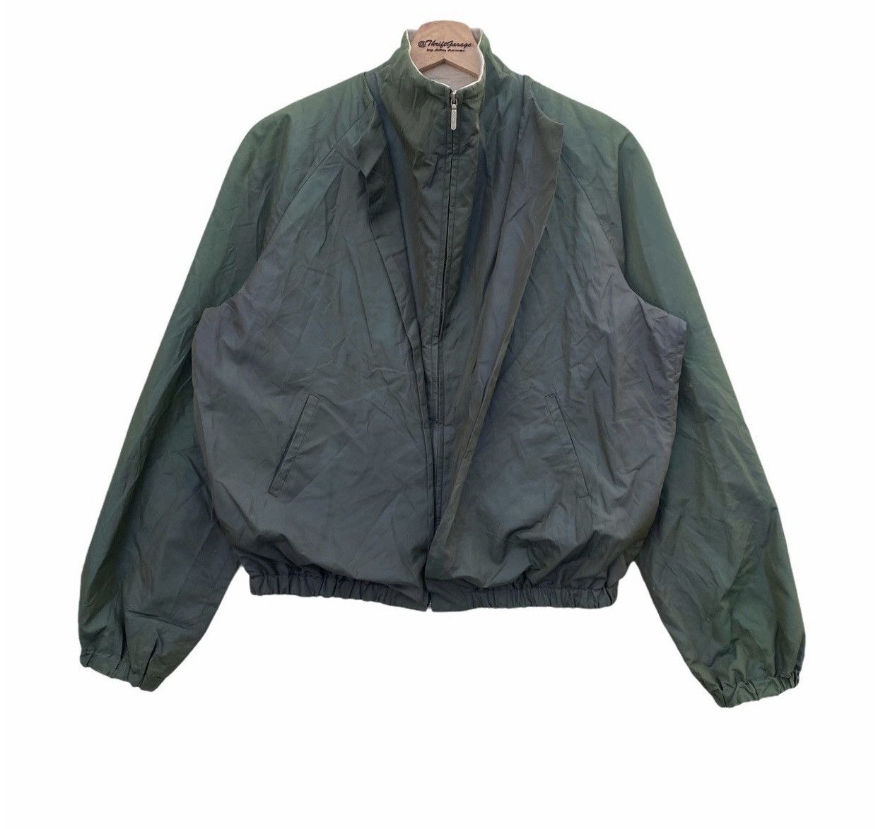 Vintage Swing Nylon Jacket Inspired Prada Sz 42