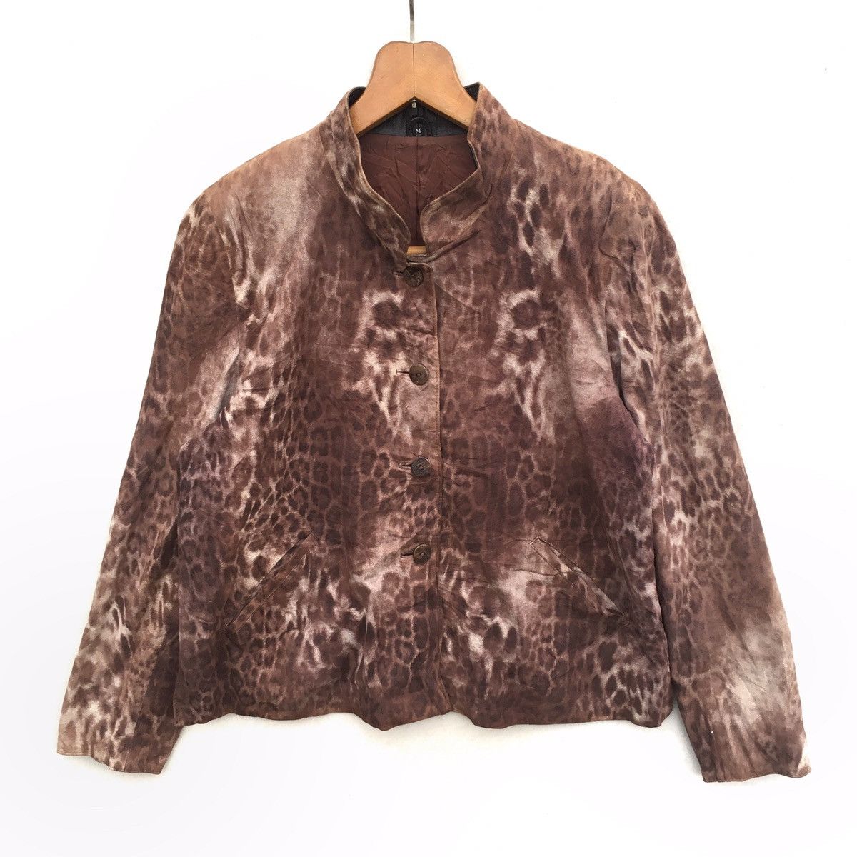 Vintage Vintage Outer Kangaroo Cupra/Bemberg Lining Wax Jacket Size US M / EU 48-50 / 2 - 1 Thumbnail
