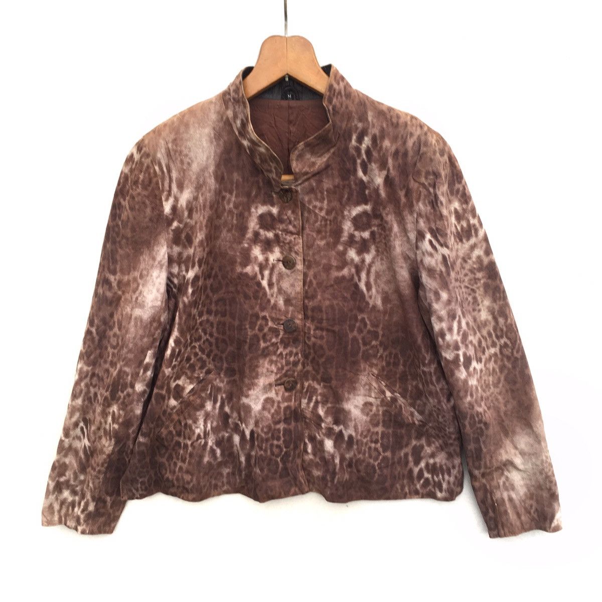 Vintage Vintage Outer Kangaroo Cupra/Bemberg Lining Wax Jacket Size US M / EU 48-50 / 2 - 6 Thumbnail