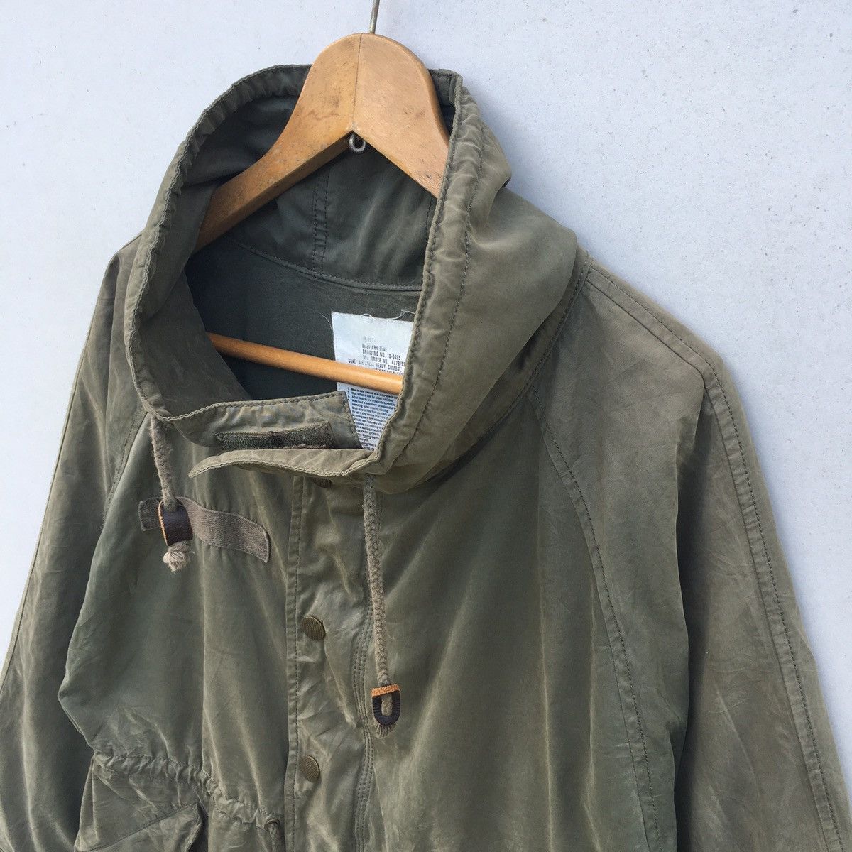 Japanese Brand Vintage Moussy Military Fishtail Parka Jacket Drawstring Size US M / EU 48-50 / 2 - 3 Thumbnail