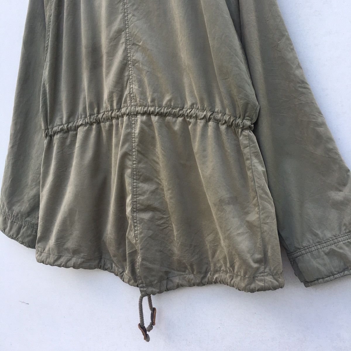 Japanese Brand Vintage Moussy Military Fishtail Parka Jacket Drawstring Size US M / EU 48-50 / 2 - 13 Thumbnail