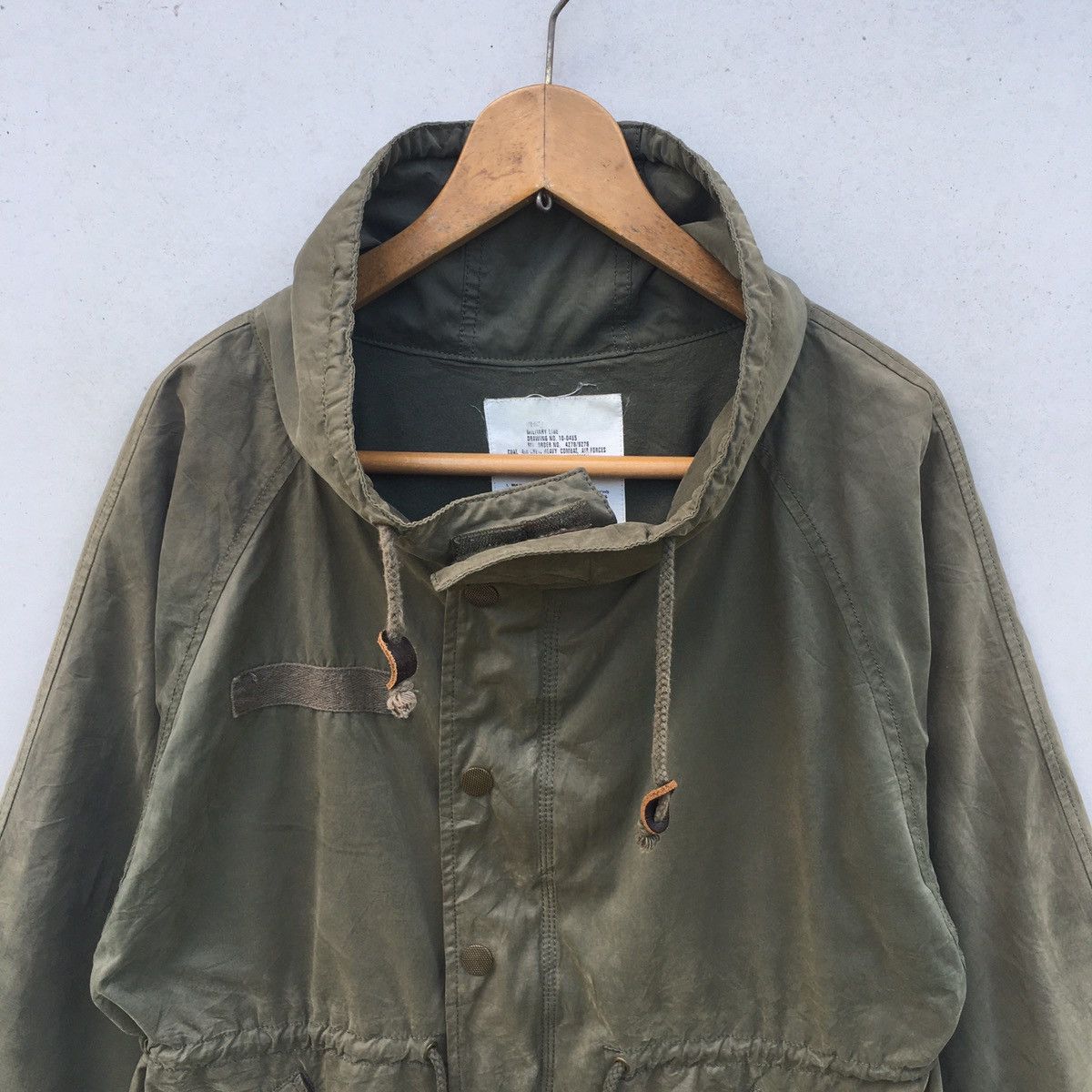 Japanese Brand Vintage Moussy Military Fishtail Parka Jacket Drawstring Size US M / EU 48-50 / 2 - 2 Thumbnail
