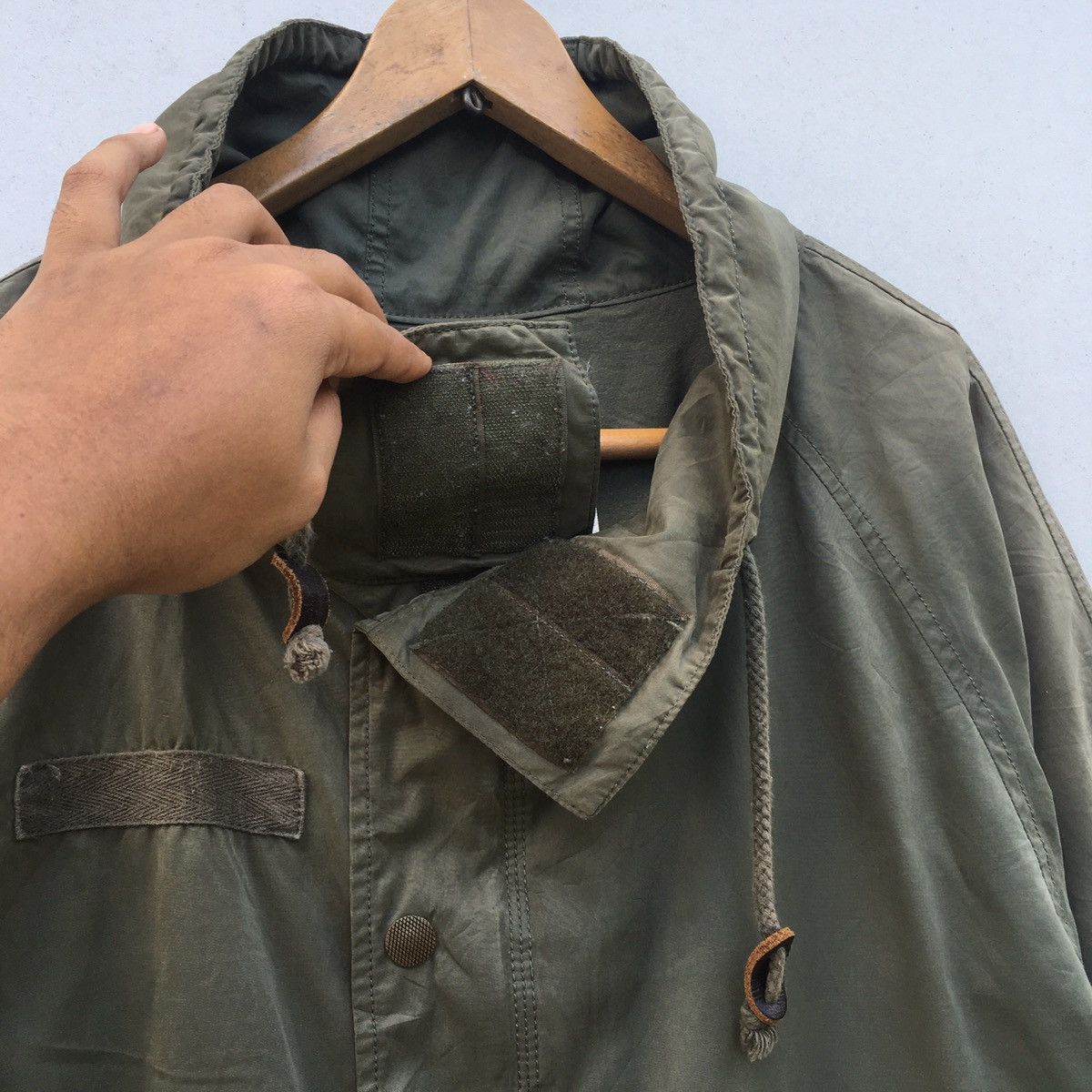 Japanese Brand Vintage Moussy Military Fishtail Parka Jacket Drawstring Size US M / EU 48-50 / 2 - 8 Thumbnail