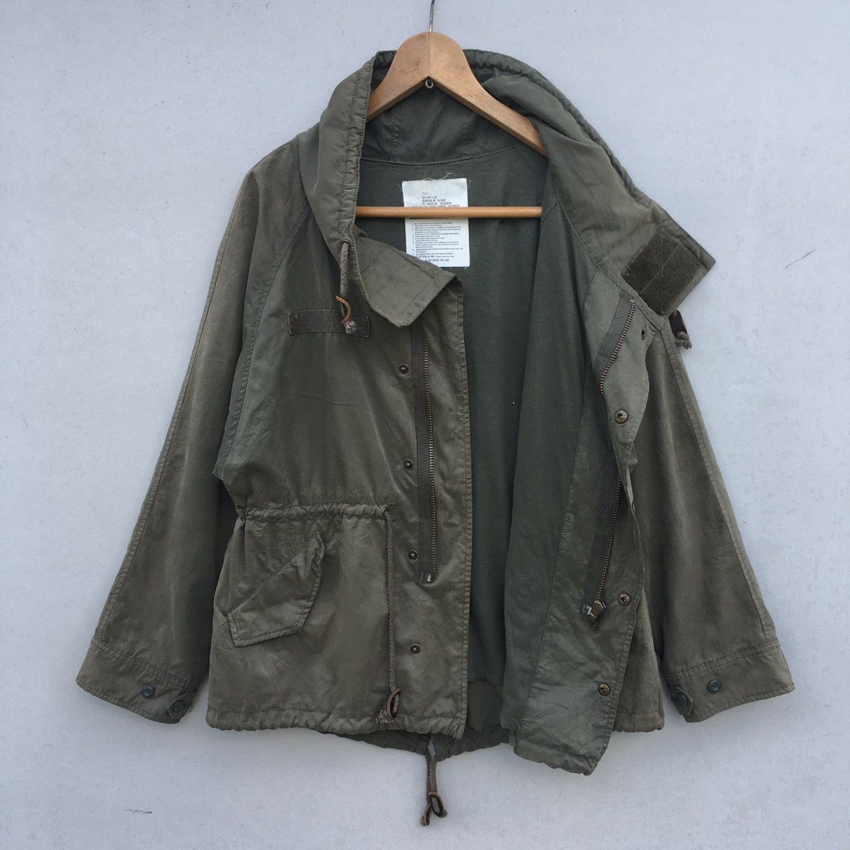 Japanese Brand Vintage Moussy Military Fishtail Parka Jacket Drawstring Size US M / EU 48-50 / 2 - 14 Thumbnail