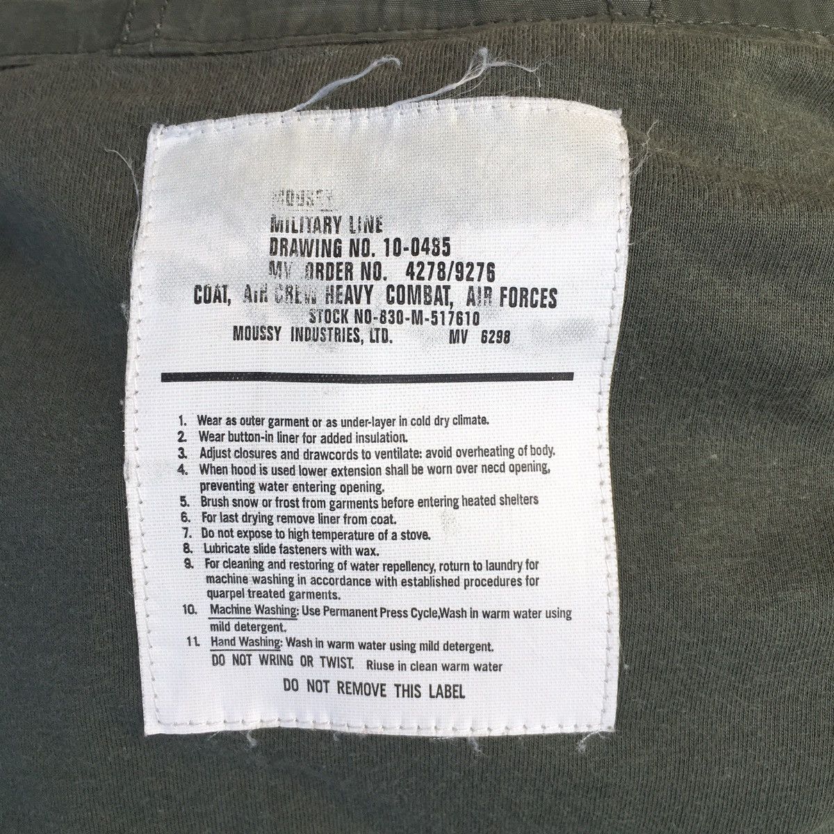 Japanese Brand Vintage Moussy Military Fishtail Parka Jacket Drawstring Size US M / EU 48-50 / 2 - 19 Thumbnail