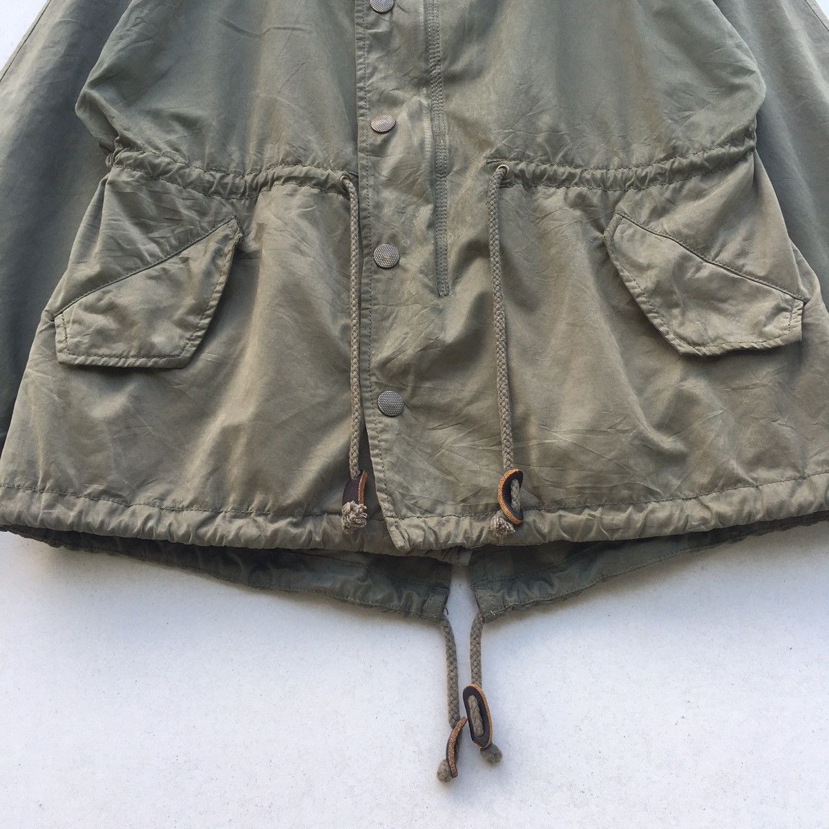 Japanese Brand Vintage Moussy Military Fishtail Parka Jacket Drawstring Size US M / EU 48-50 / 2 - 7 Thumbnail
