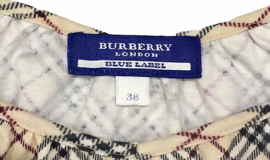 Burberry Burberry London Blue Label Novacheck Short Sleeves T-shirt Size S / US 4 / IT 40 - 5 Thumbnail