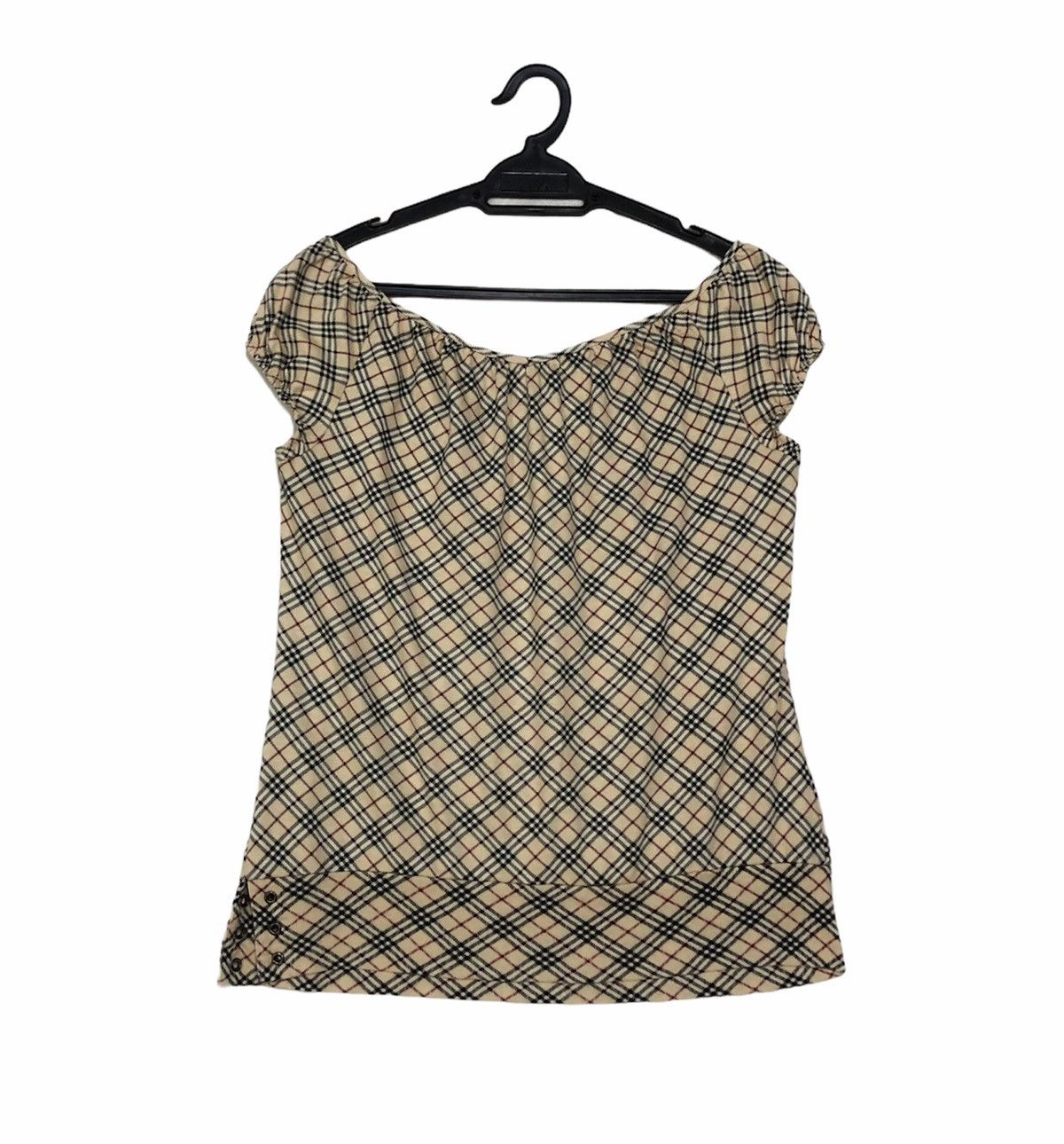 Burberry Burberry London Blue Label Novacheck Short Sleeves T-shirt Size S / US 4 / IT 40 - 2 Thumbnail