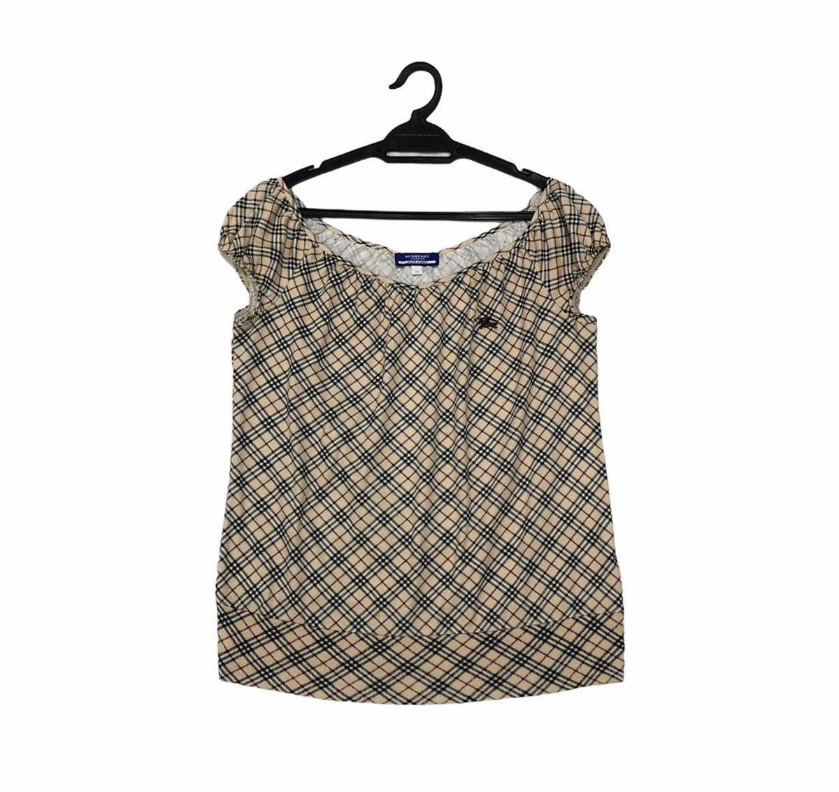 Burberry Burberry London Blue Label Novacheck Short Sleeves T-shirt Size S / US 4 / IT 40 - 1 Thumbnail
