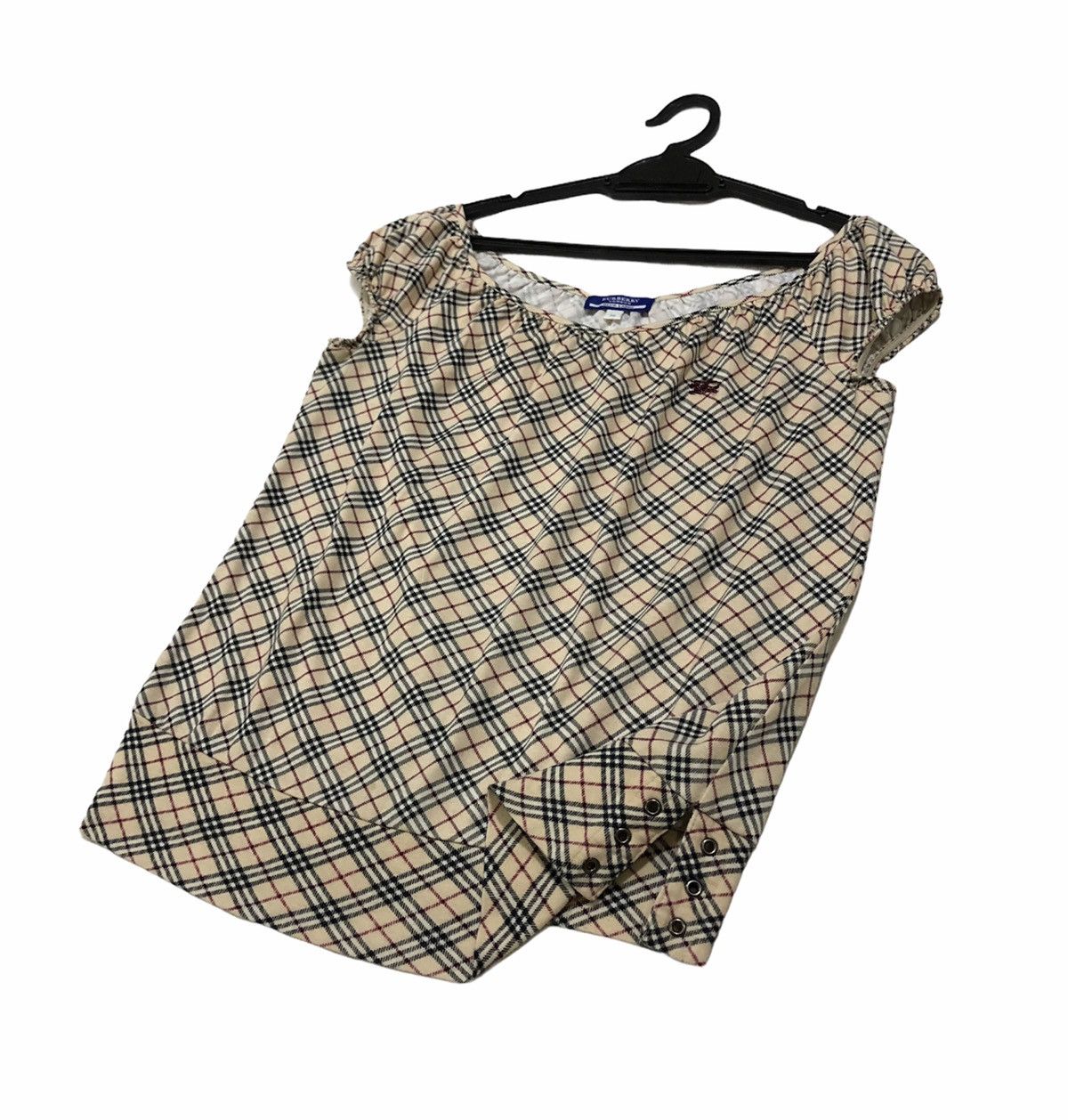 Burberry Burberry London Blue Label Novacheck Short Sleeves T-shirt Size S / US 4 / IT 40 - 3 Thumbnail