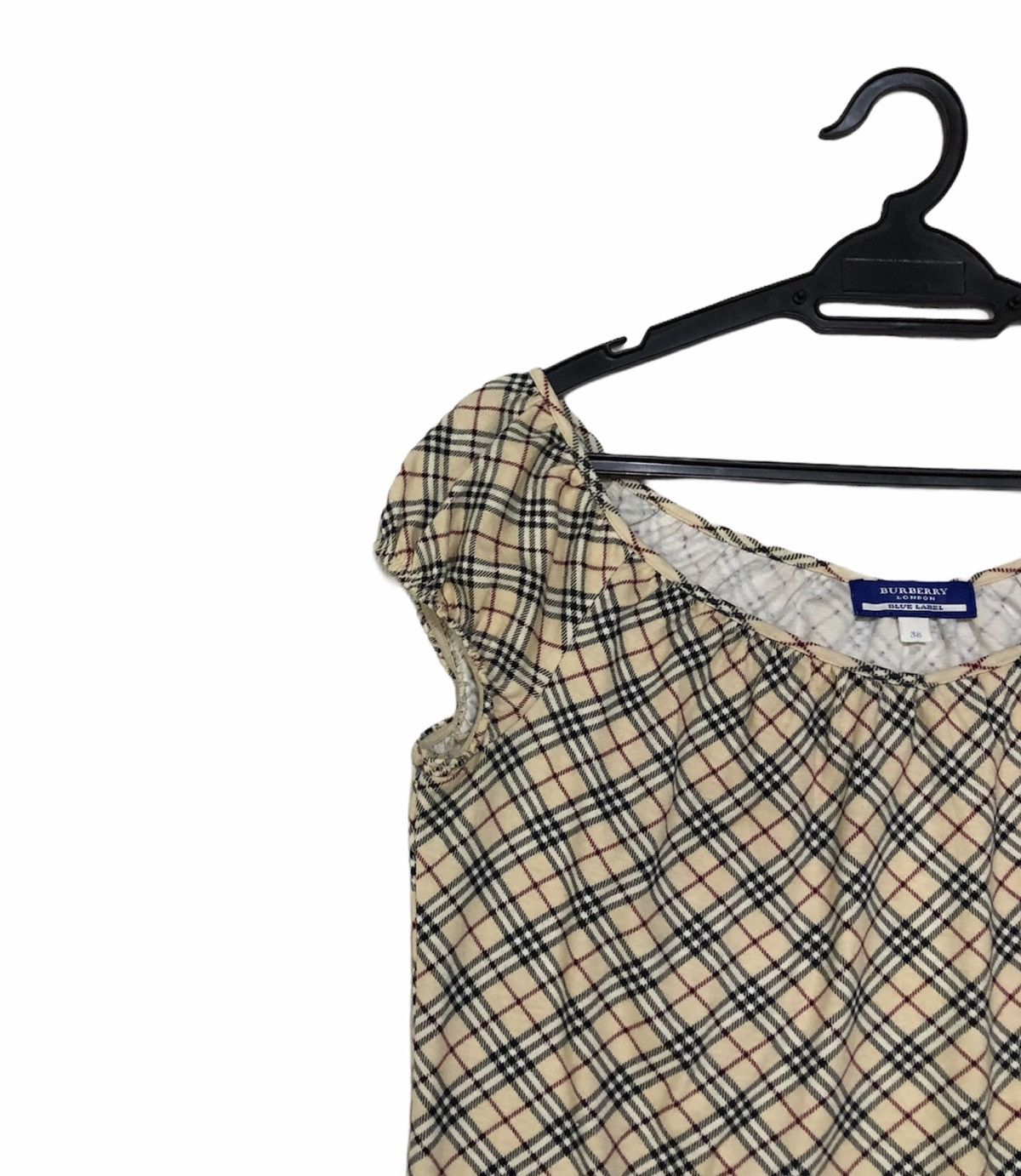 Burberry Burberry London Blue Label Novacheck Short Sleeves T-shirt Size S / US 4 / IT 40 - 4 Thumbnail