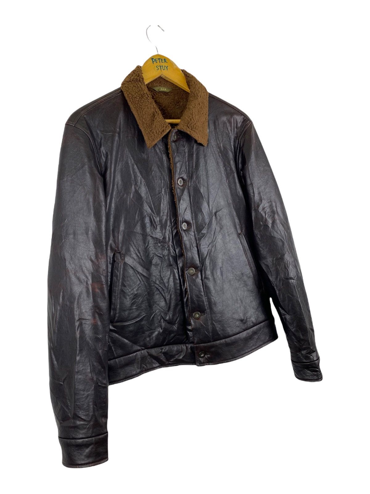 Yohji Yamamoto 🔥YOHJI YAMAMOTO AAR STUDIO SYNTHETIC LEATHER-GK299 Size US M / EU 48-50 / 2 - 4 Thumbnail