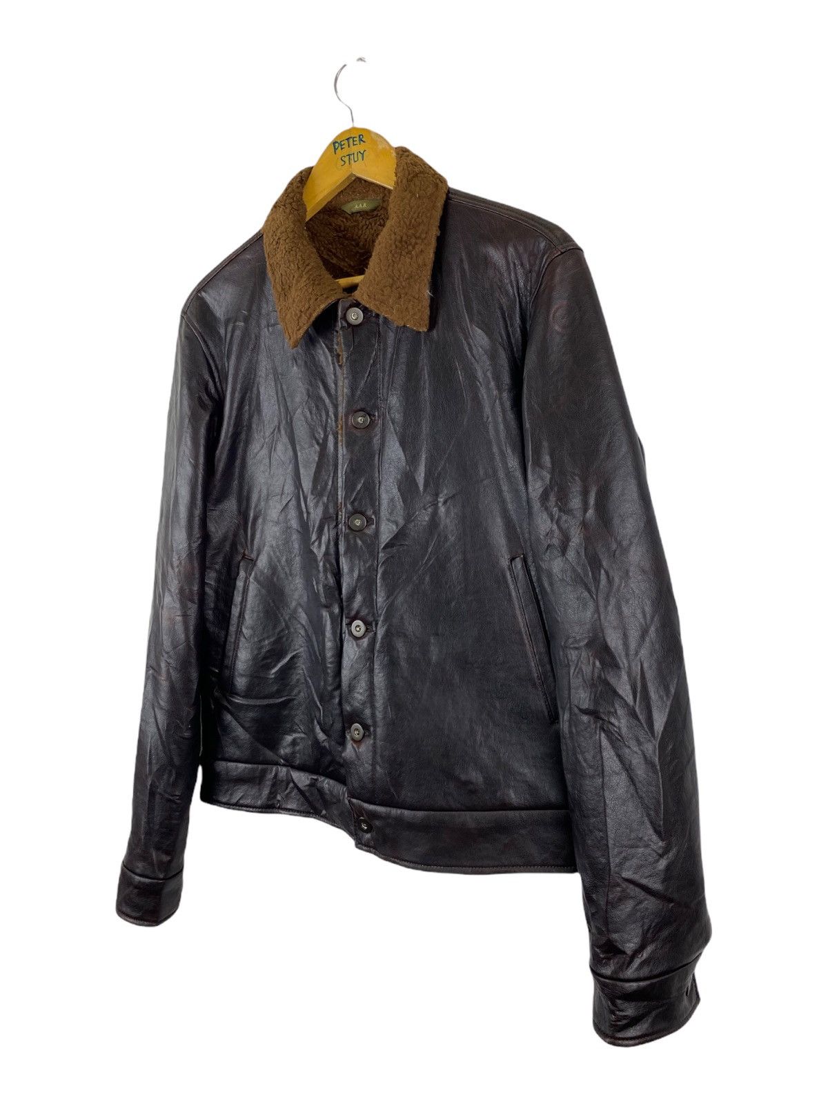 Yohji Yamamoto 🔥YOHJI YAMAMOTO AAR STUDIO SYNTHETIC LEATHER-GK299 Size US M / EU 48-50 / 2 - 3 Thumbnail