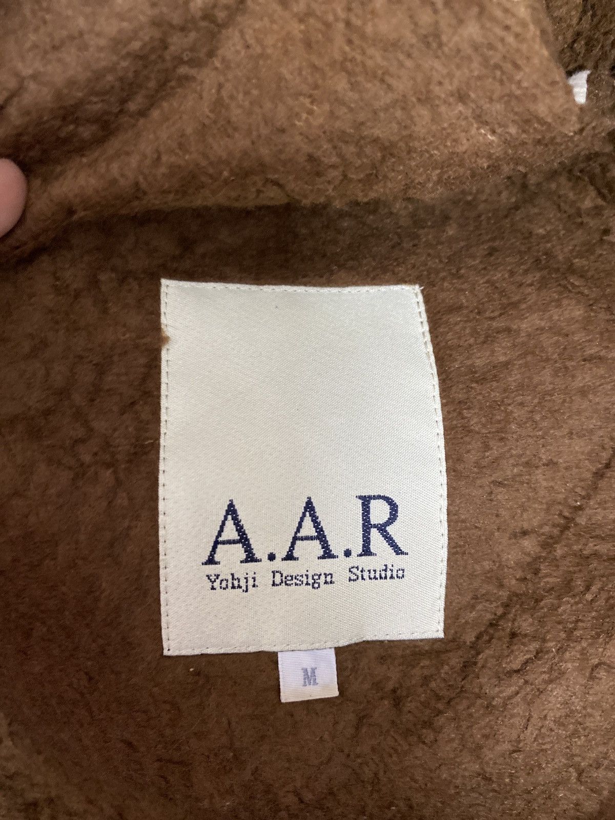 Yohji Yamamoto 🔥YOHJI YAMAMOTO AAR STUDIO SYNTHETIC LEATHER-GK299 Size US M / EU 48-50 / 2 - 14 Thumbnail