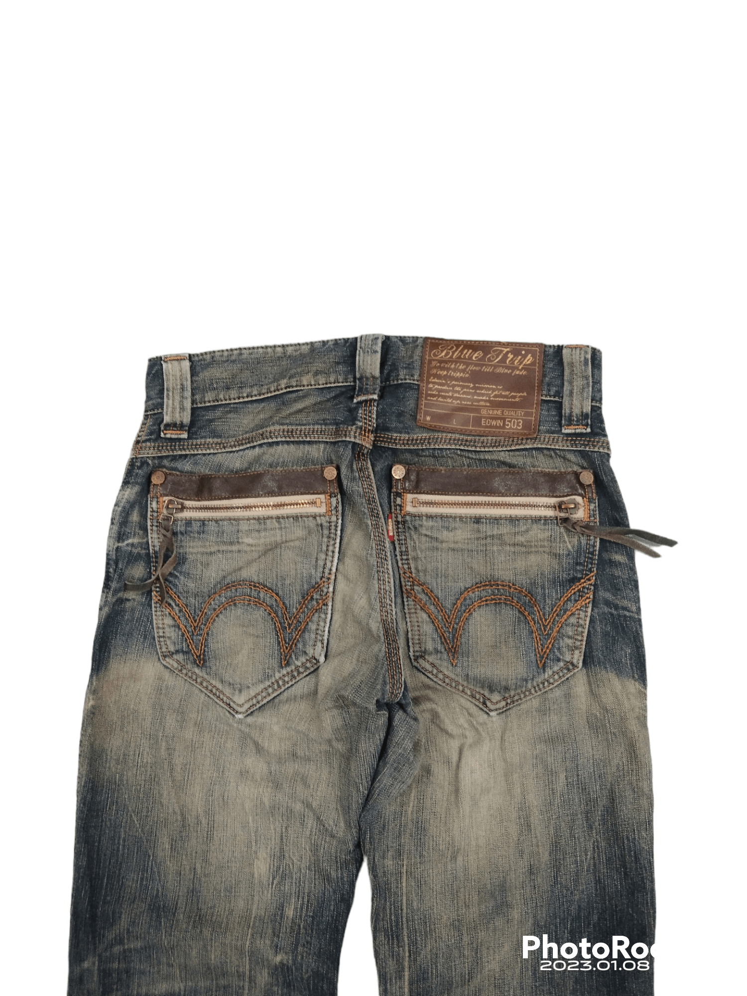 Edwin THRASH EDWIN BLUE TRIP 503 DENIM PANTS Size US 29 - 5 Thumbnail
