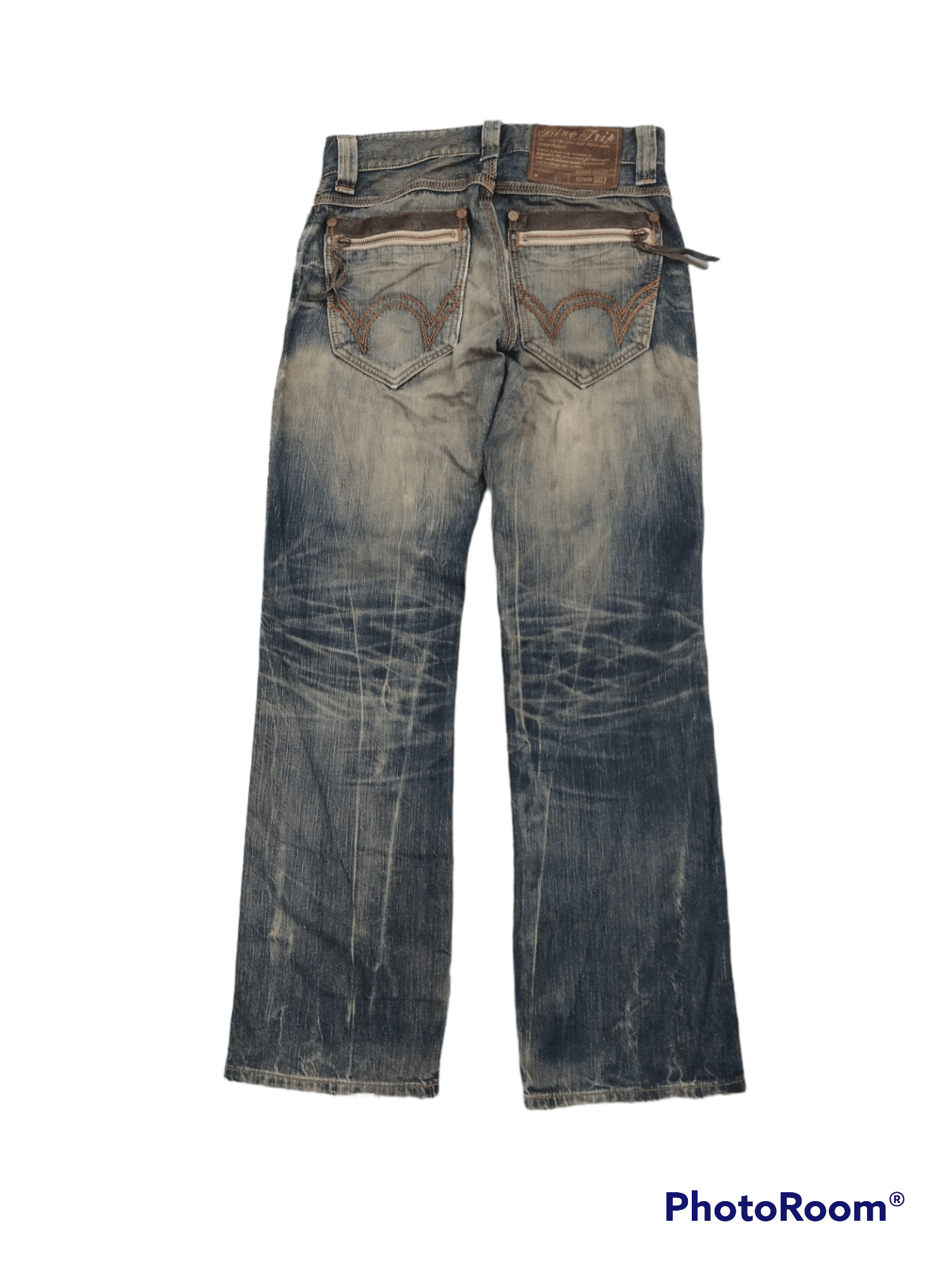 Edwin THRASH EDWIN BLUE TRIP 503 DENIM PANTS Size US 29 - 3 Thumbnail