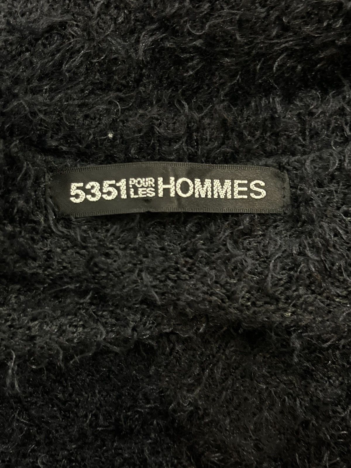 20471120 × 5351 POUR LES HOMMES × Beauty Beast JapaneseBrand 5351 Pour Les Hommes Mohair Sweater Size US S / EU 44-46 / 1 - 4 Thumbnail
