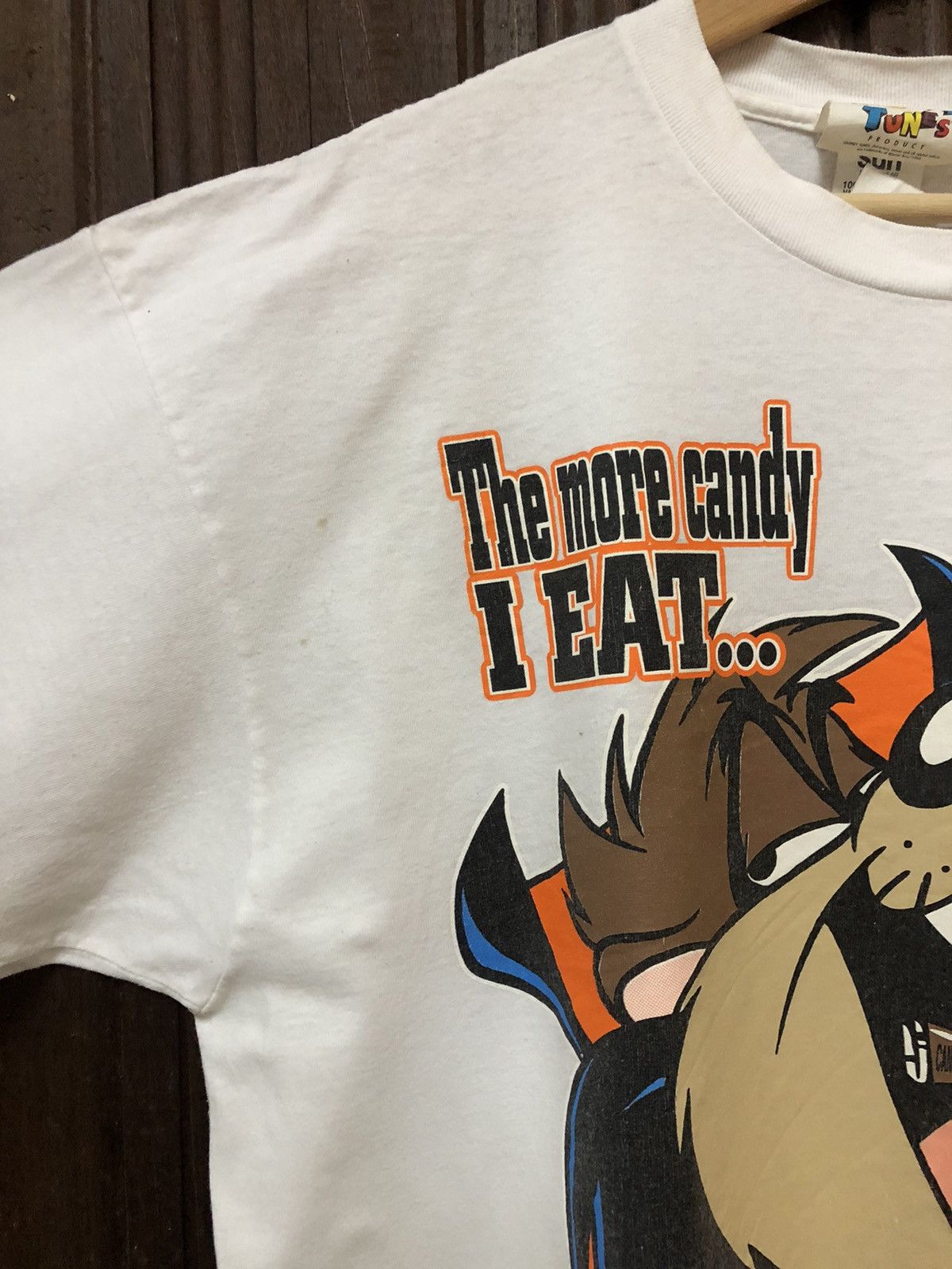 Vintage × Warner Bros Vintage Tazmania Looney Tunes Megaprint 1995 Nice Tee Shirt Size US XL / EU 56 / 4 - 9 Thumbnail