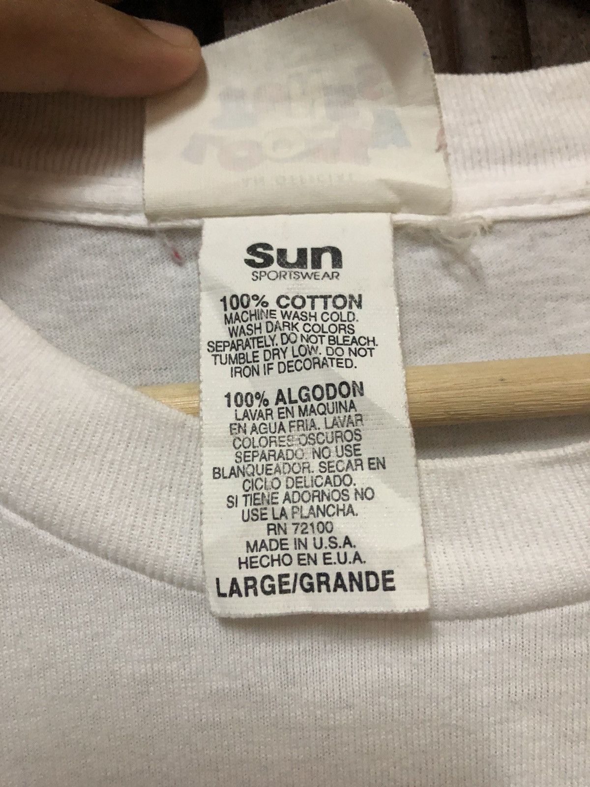 Vintage × Warner Bros Vintage Tazmania Looney Tunes Megaprint 1995 Nice Tee Shirt Size US XL / EU 56 / 4 - 7 Thumbnail
