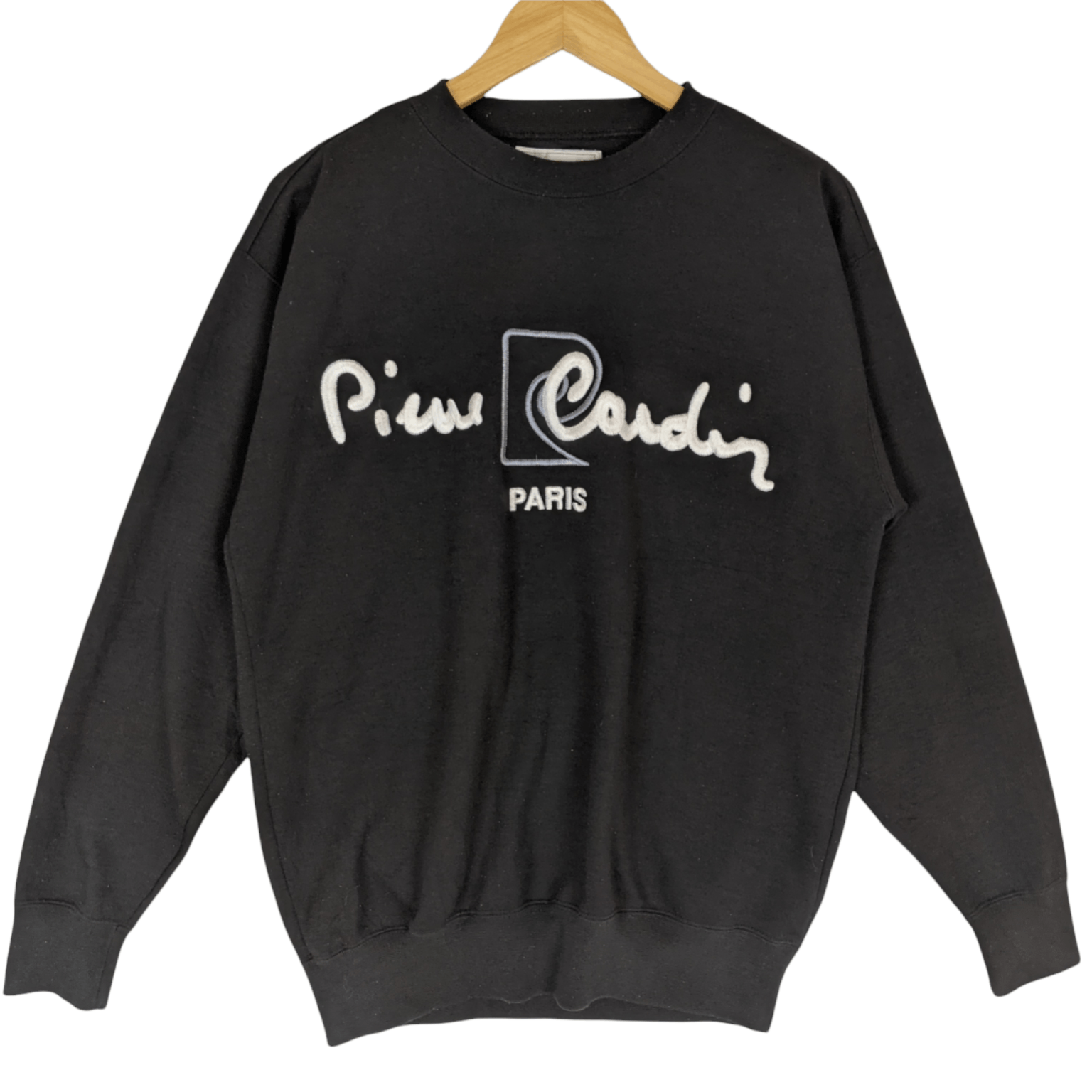 Pierre Cardin PIERRE CARDIN Big Logo Spell Out Jumper Sweatshirt Size US M / EU 48-50 / 2 - 2 Thumbnail