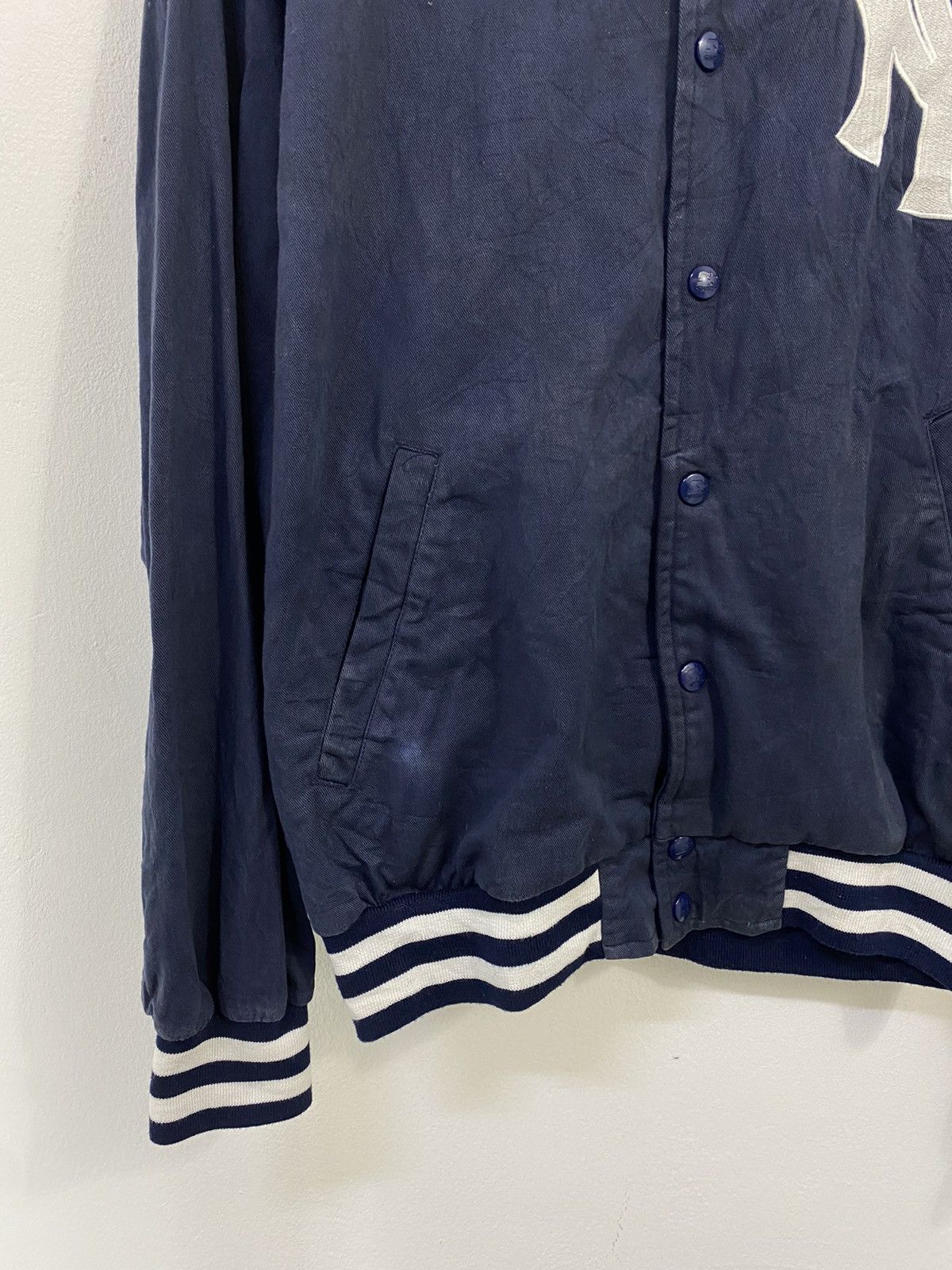 New York Yankees × Starter New York Yankees MBL Team Big Logo Jacket Design Size US L / EU 52-54 / 3 - 5 Thumbnail
