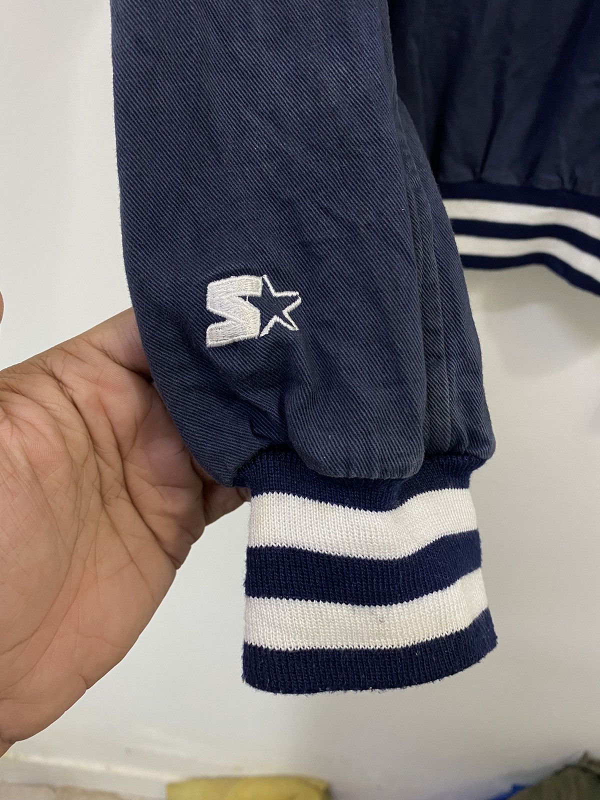 New York Yankees × Starter New York Yankees MBL Team Big Logo Jacket Design Size US L / EU 52-54 / 3 - 7 Thumbnail