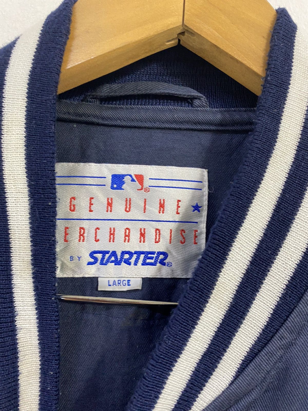 New York Yankees × Starter New York Yankees MBL Team Big Logo Jacket Design Size US L / EU 52-54 / 3 - 3 Thumbnail