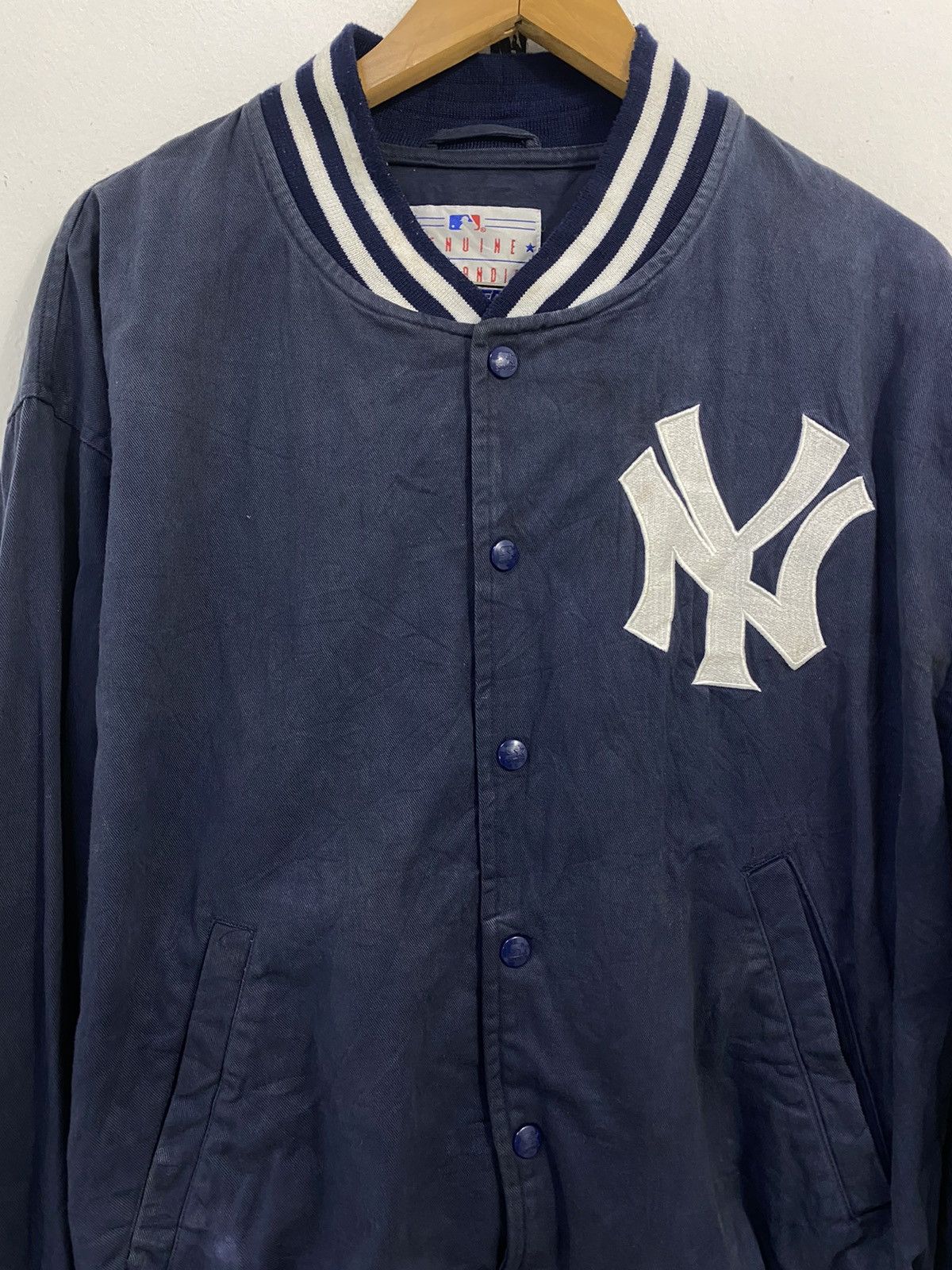 New York Yankees × Starter New York Yankees MBL Team Big Logo Jacket Design Size US L / EU 52-54 / 3 - 4 Thumbnail