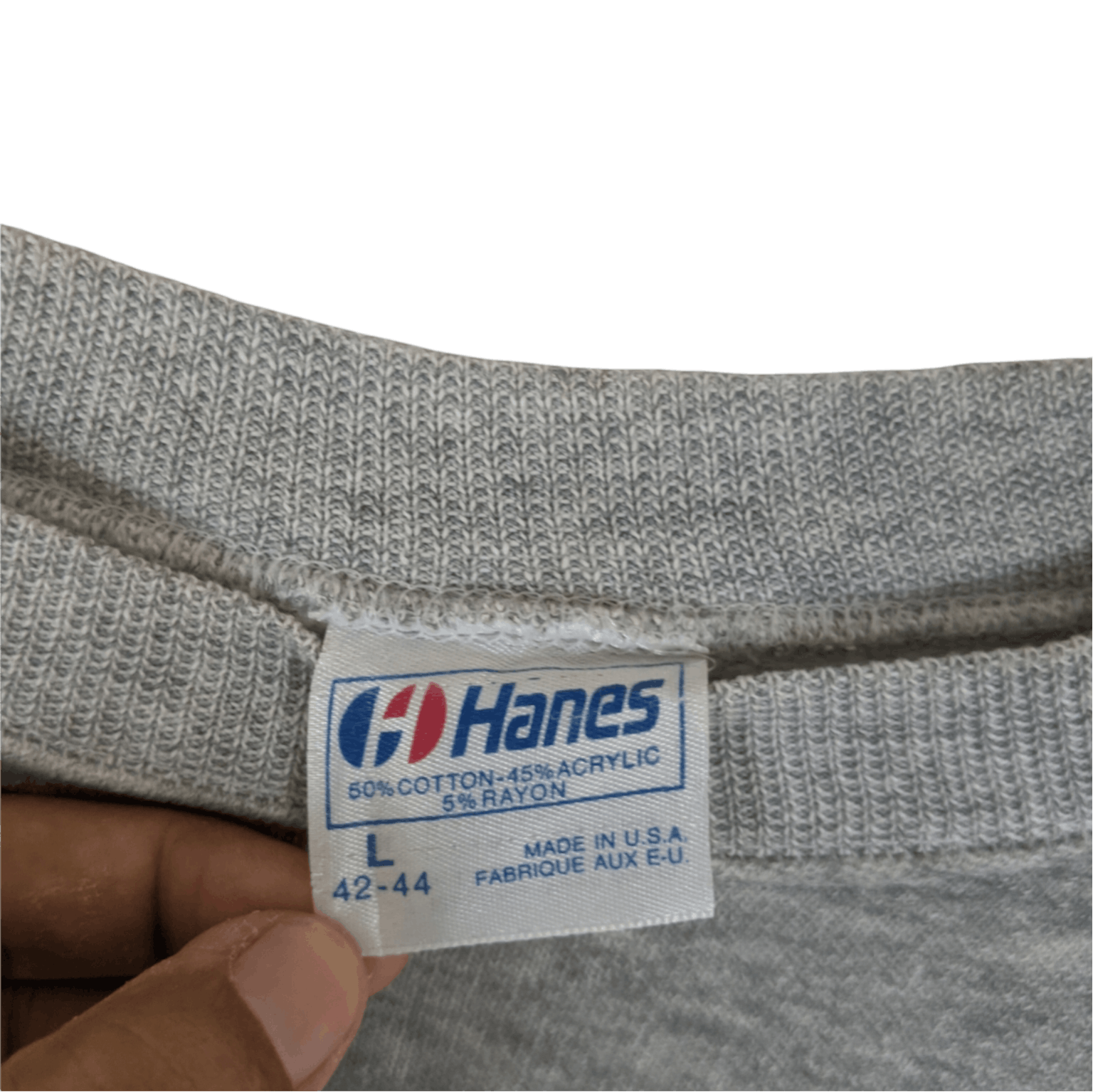 Hanes Vintage 80's HANES Love Custom Jumper Sweatshirt Size US M / EU 48-50 / 2 - 8 Thumbnail