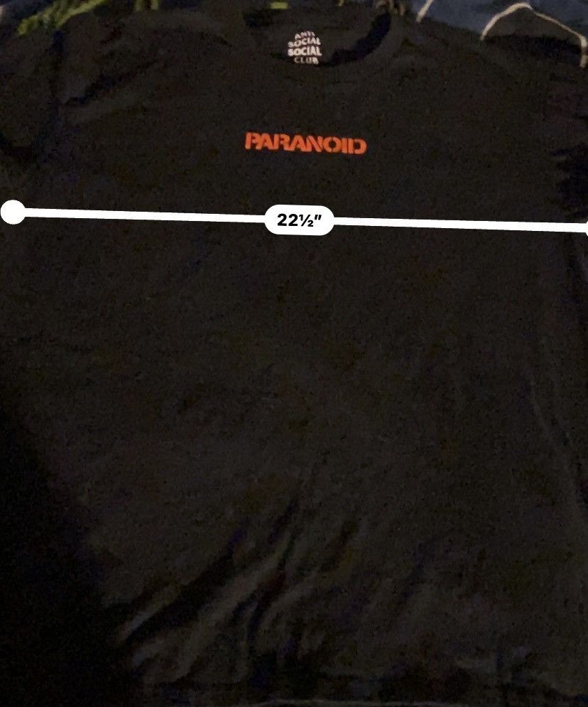 Anti Social Social Club × Undefeated Undefeated x anti social social club Paranoid Shirt Size US XL / EU 56 / 4 - 4 Thumbnail