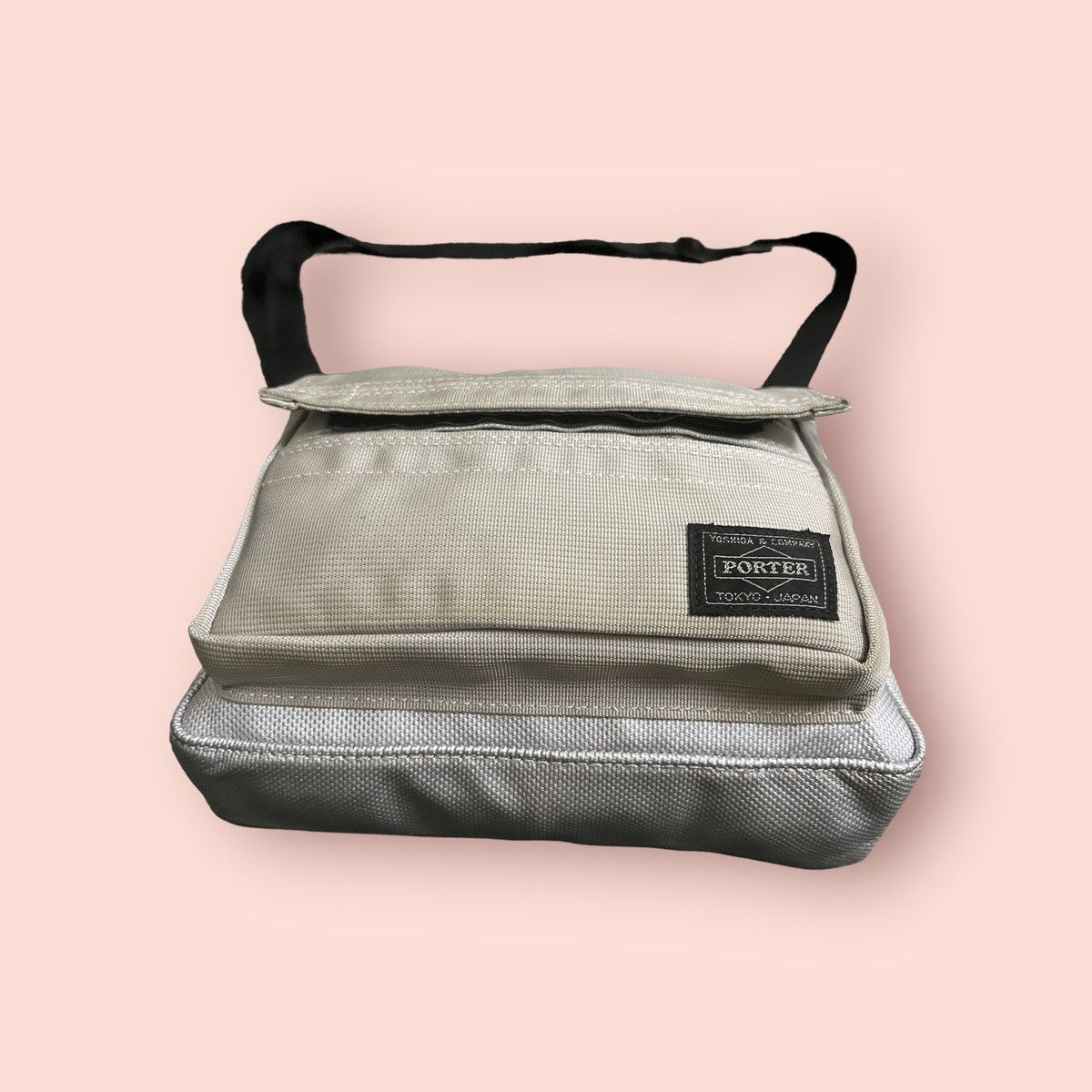 Japanese Brand VINTAGE PORTER WAIST POUCH/CROSSBODY SLING BAG Size ONE SIZE - 3 Thumbnail