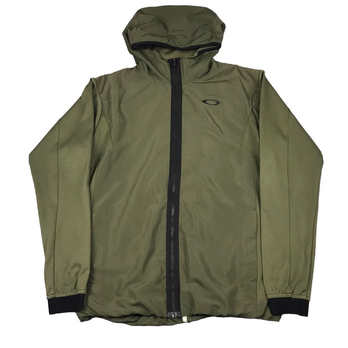 Oakley × Vintage MILITARY COLOUR OAKLEY LIGHT JACKET Y2K ZIPPIER JACKET Size US XL / EU 56 / 4 - 1 Thumbnail