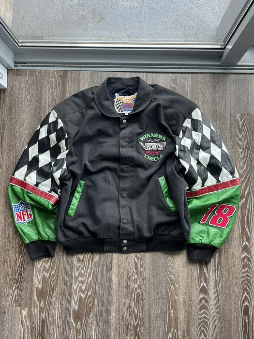 Vintage Vintage 90s Jeff Hamilton Racing Jacket Made in USA