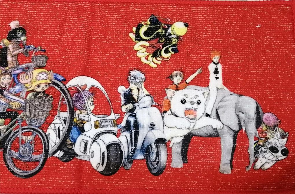 Anime × One Piece Shonen Jump x Coke 50th Anniversary Dry Muffler Scarf Size ONE SIZE - 5 Thumbnail