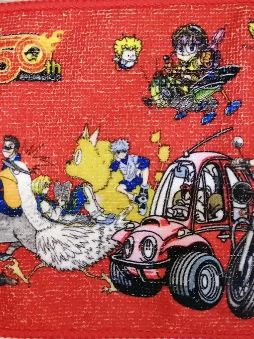 Anime × One Piece Shonen Jump x Coke 50th Anniversary Dry Muffler Scarf Size ONE SIZE - 3 Thumbnail