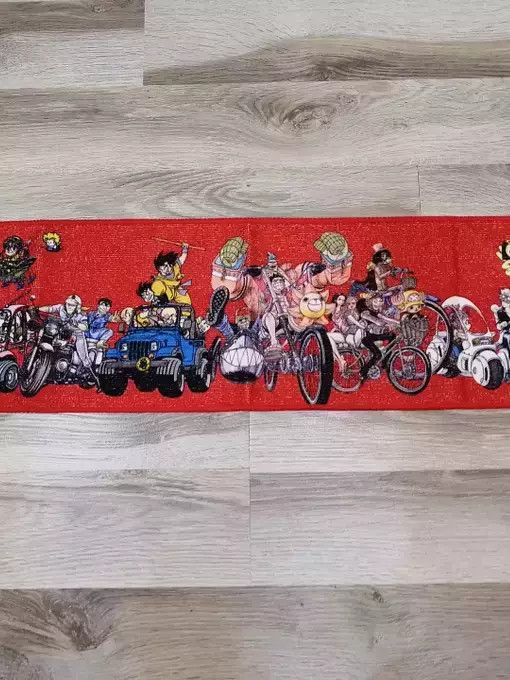 Anime × One Piece Shonen Jump x Coke 50th Anniversary Dry Muffler Scarf Size ONE SIZE - 2 Thumbnail
