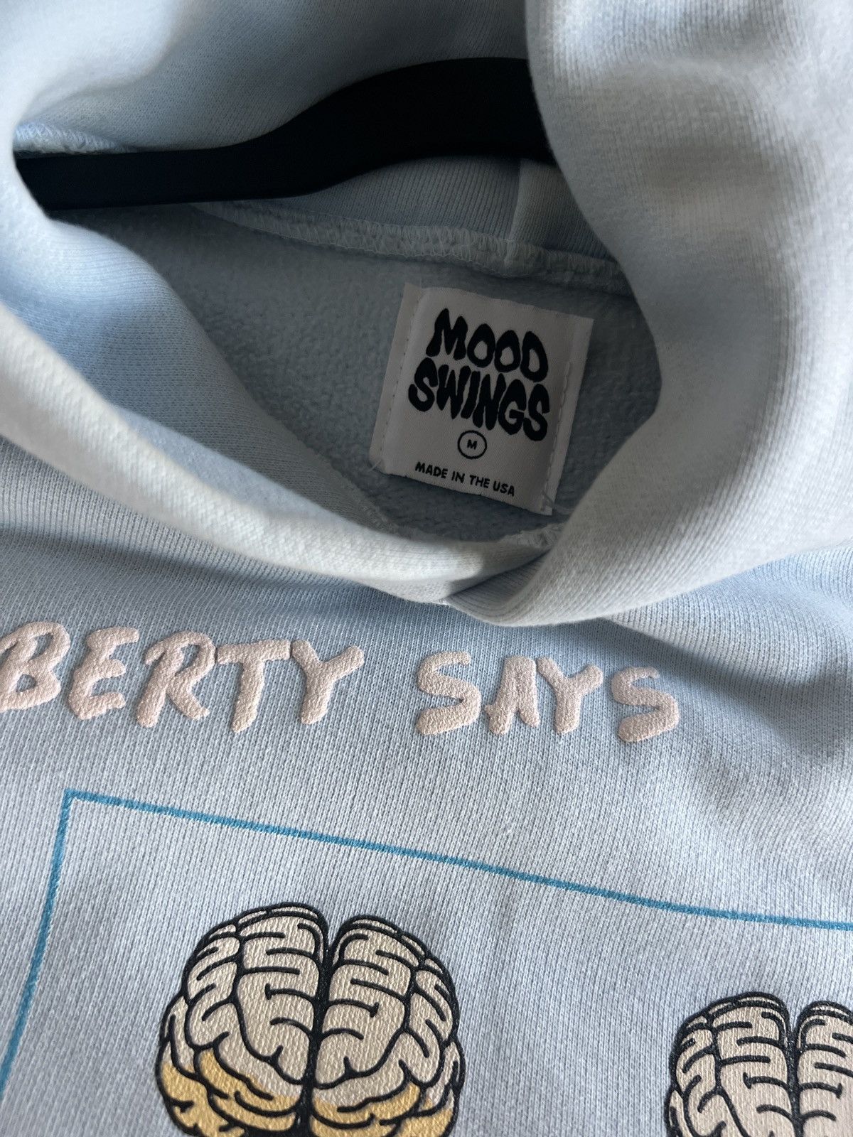 Mood Swings Black Swirl Hoodie