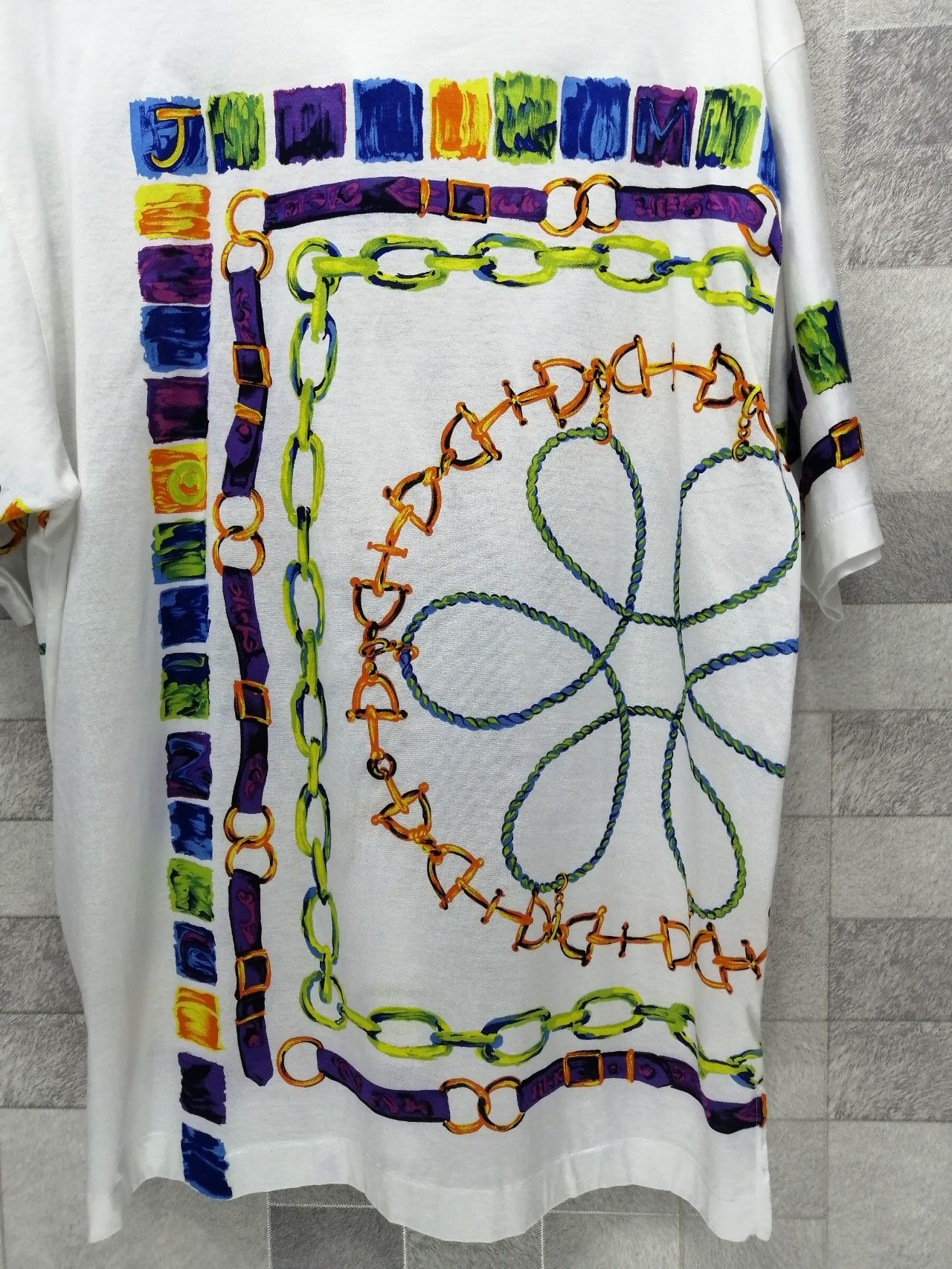 Japanese Brand Vintage 90's J`S Japan Baroque Design Polo Shirt Size US L / EU 52-54 / 3 - 4 Thumbnail