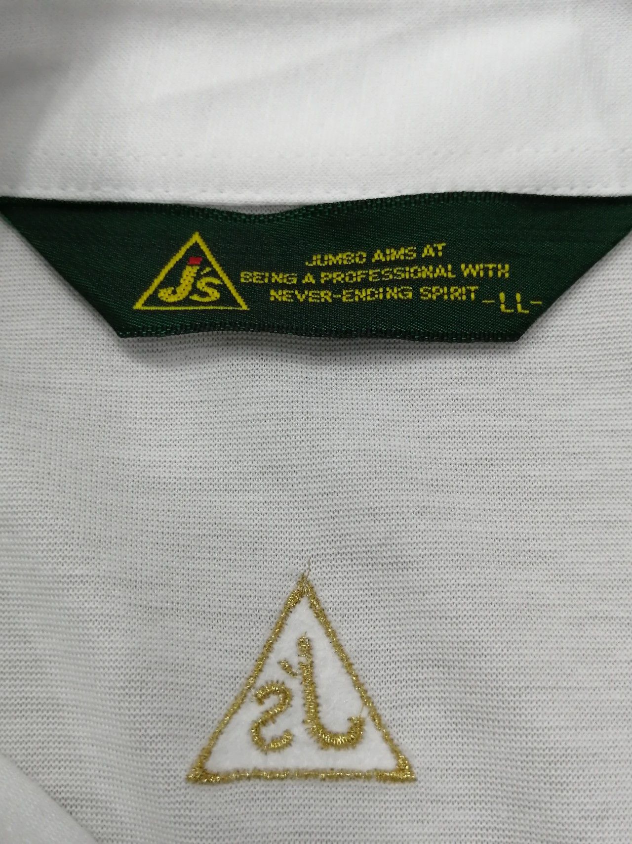 Japanese Brand Vintage 90's J`S Japan Baroque Design Polo Shirt Size US L / EU 52-54 / 3 - 9 Thumbnail