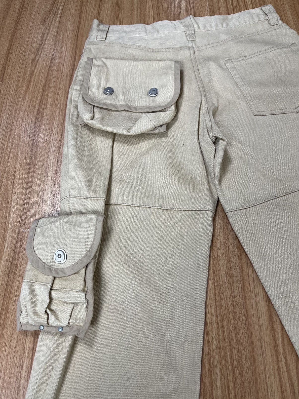 Japanese Brand DELETE ANYTIME‼️ Dope Bondage Cargo Pants Japanese Style Size US 28 / EU 44 - 1 Thumbnail