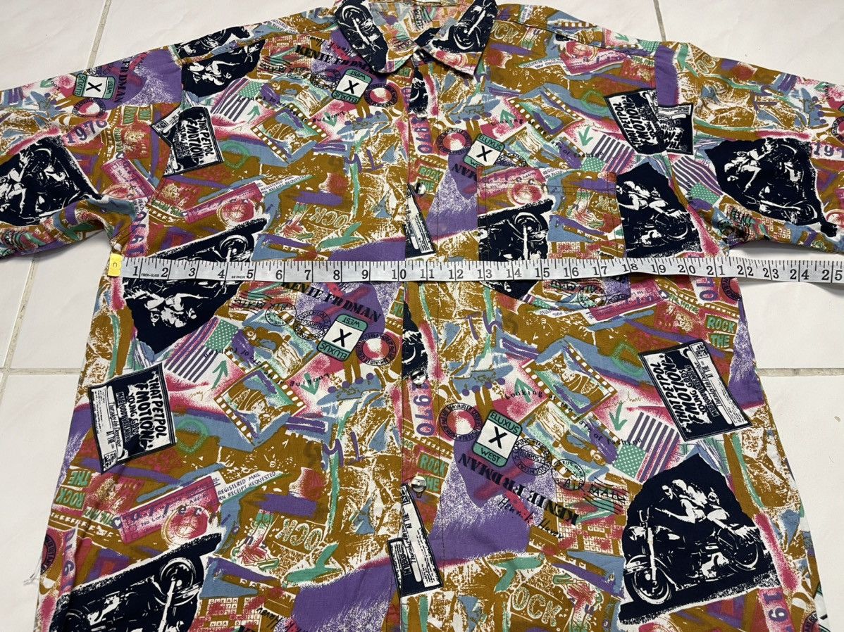 Vintage Vintage Full Motorcycle Motive Shirt Size US L / EU 52-54 / 3 - 4 Thumbnail