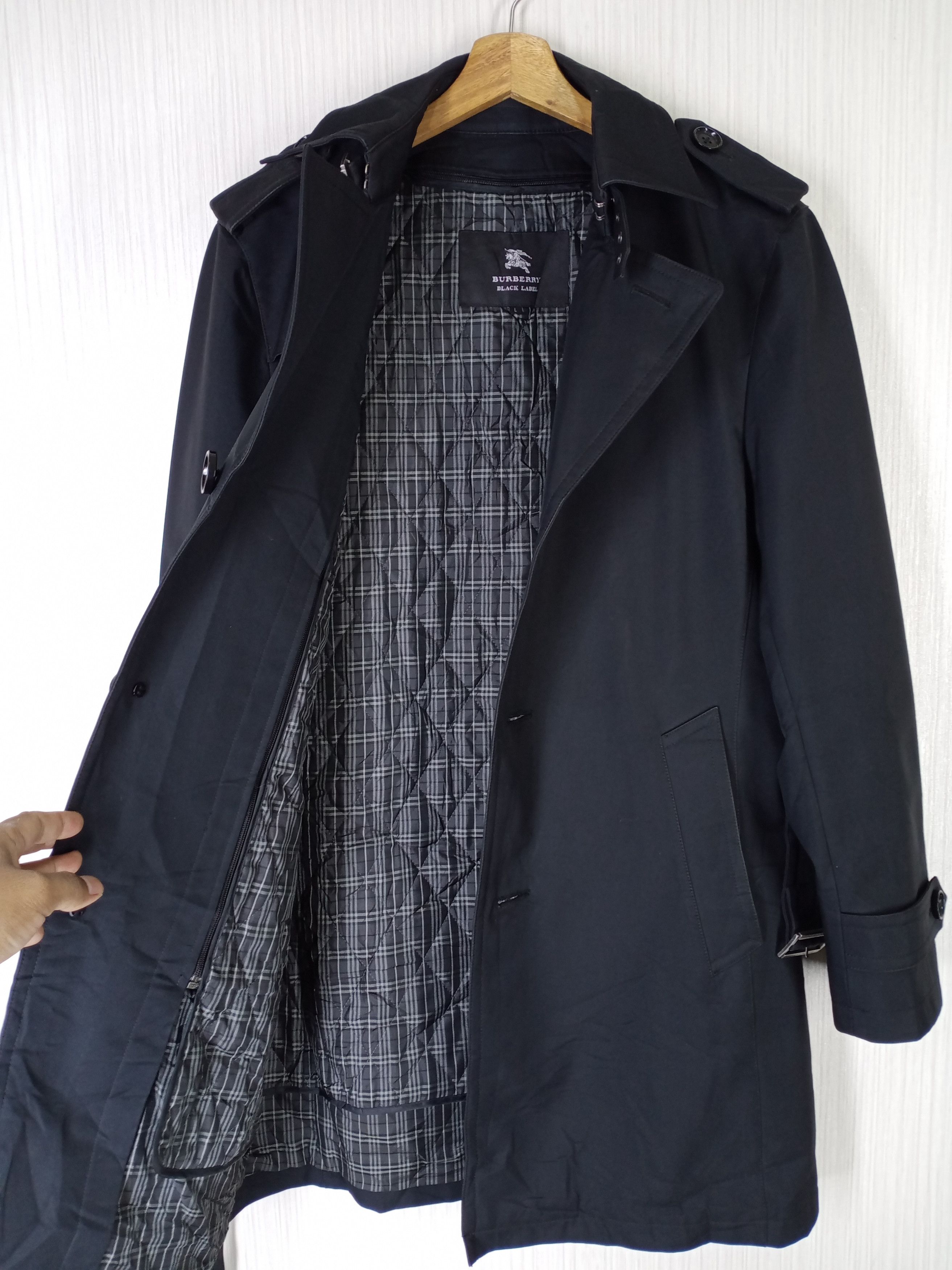 Burberry Burberry Black Label Trench Coat/Long Jacket Size US L / EU 52-54 / 3 - 7 Thumbnail