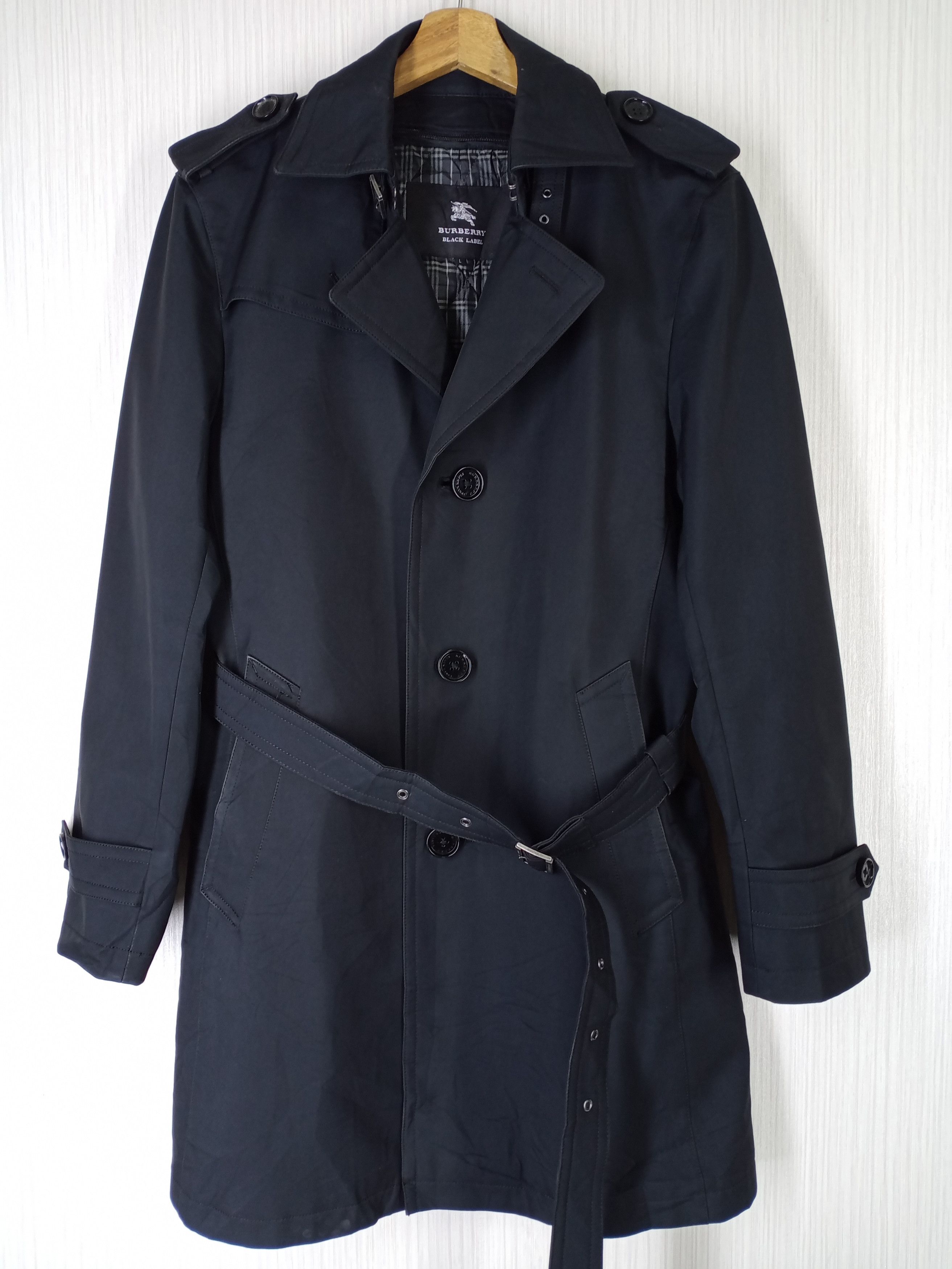 Burberry Burberry Black Label Trench Coat/Long Jacket | Grailed
