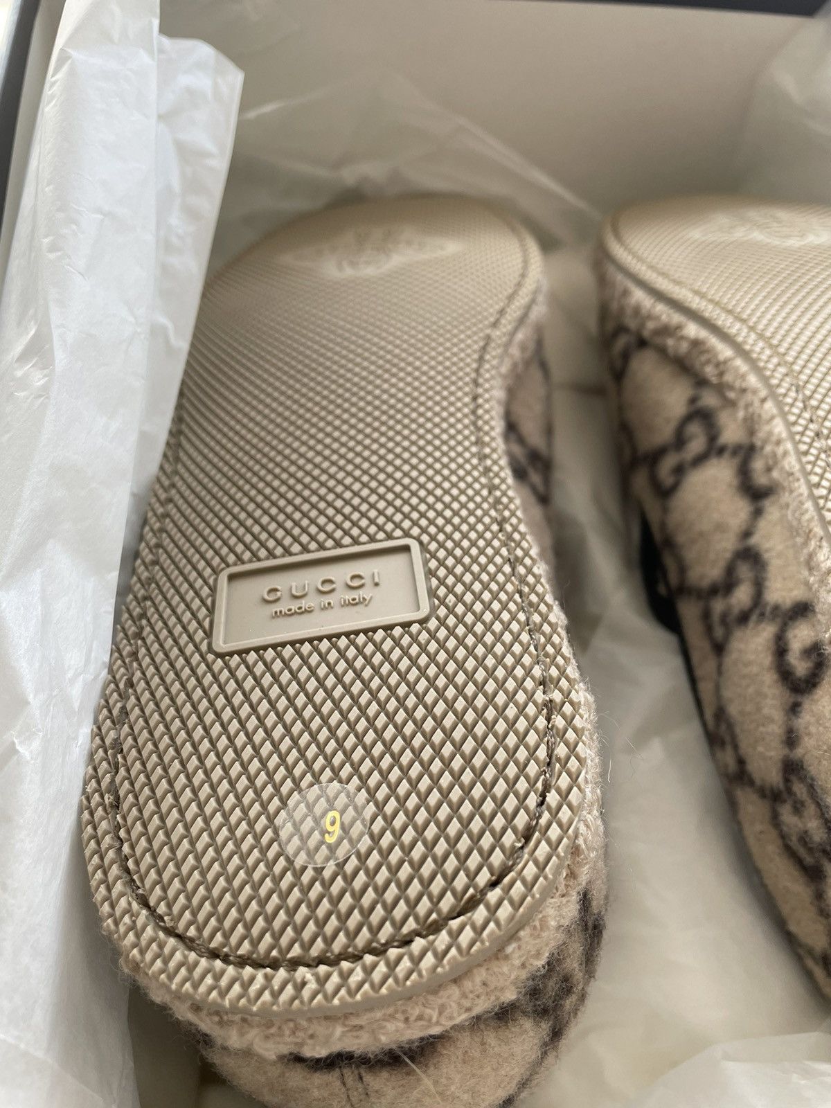 Gucci Limited Edition Rare 100% New GG Logo Shearling Loafer Shoes Size US 9.5 / EU 42-43 - 25 Thumbnail