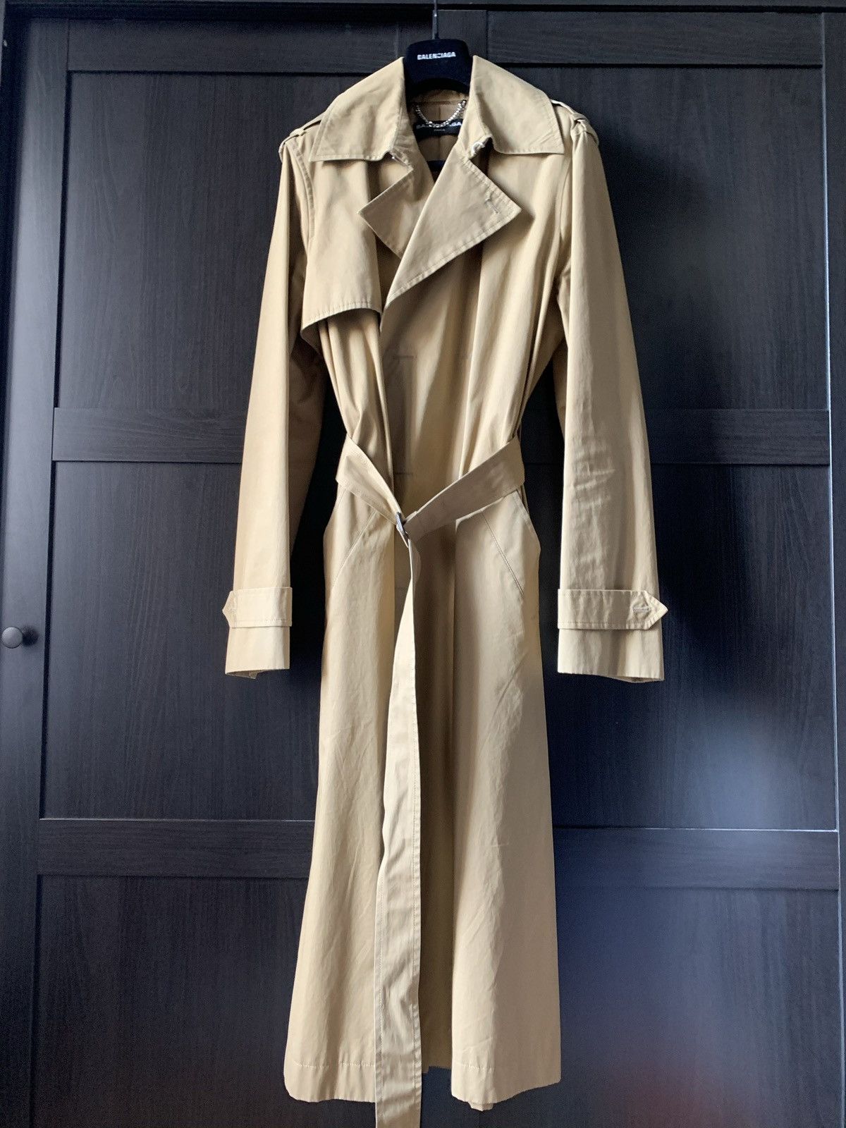 Balenciaga Balenciaga SS17 runway Shrunk trench coat Size US L / EU 52-54 / 3 - 3 Thumbnail